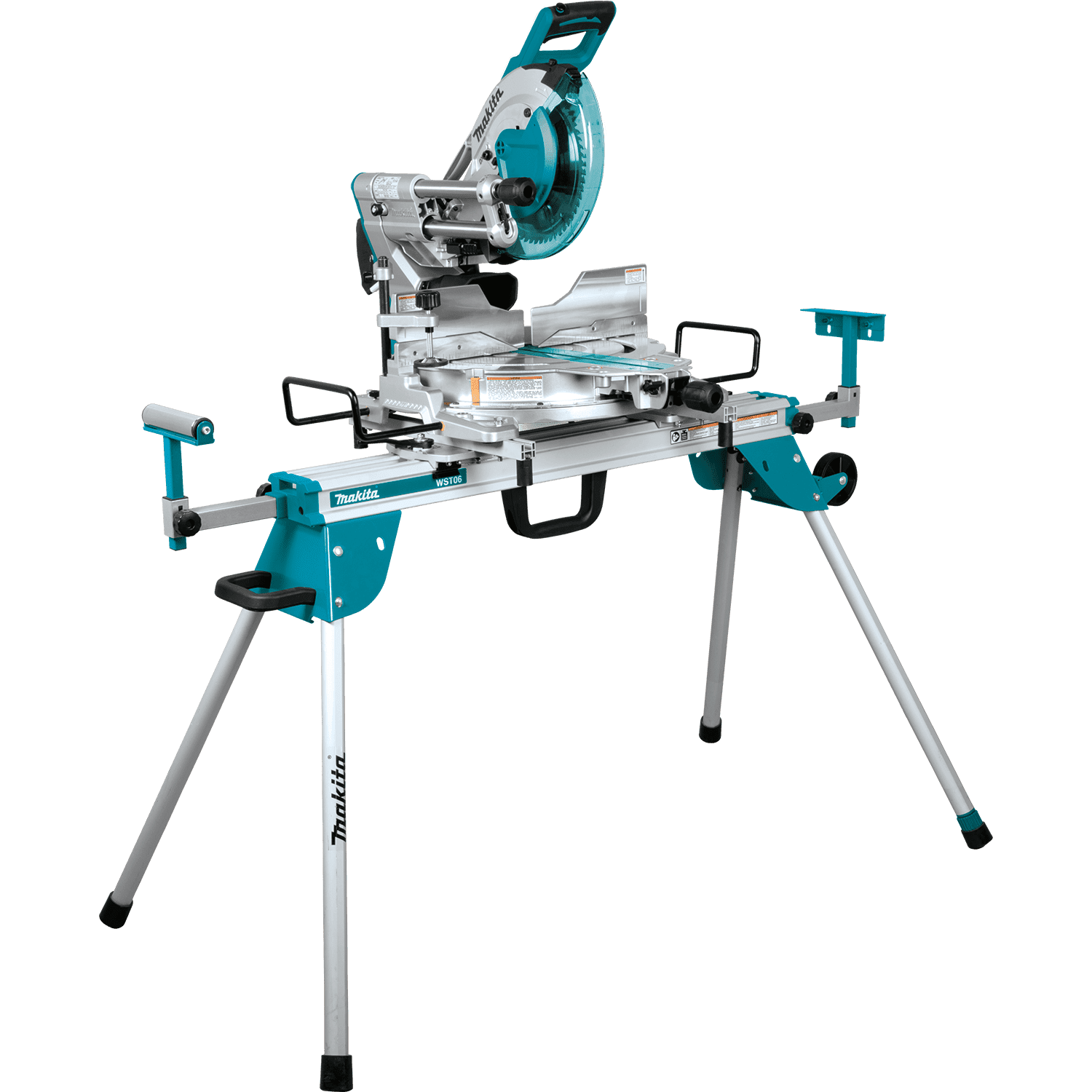 Picture of 10" Dual-Bevel Sliding Compound Miter Saw with Laser and Stand