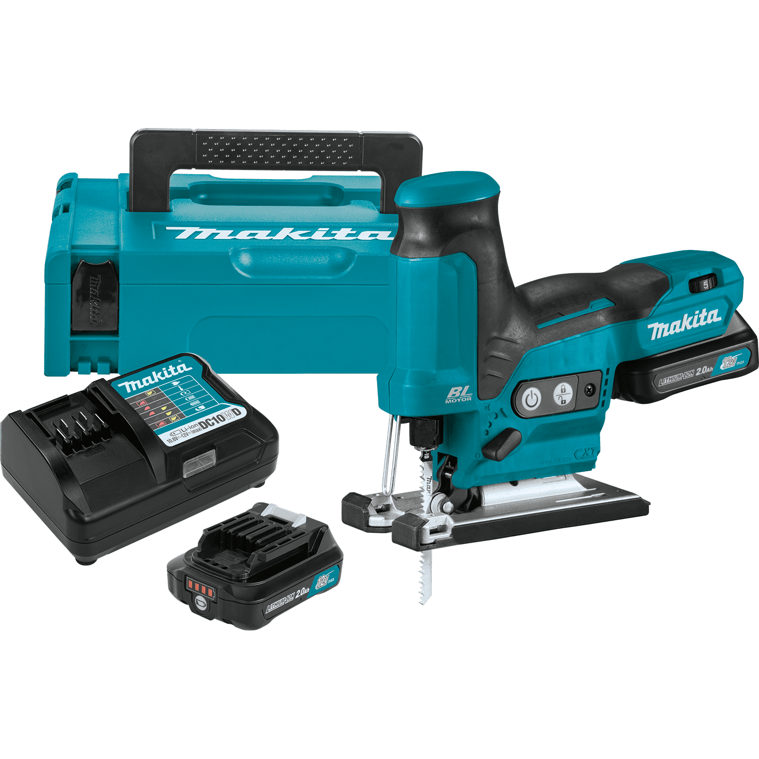 Picture of 12V max CXT Lithium-Ion Brushless Cordless Barrel Grip Jig Saw Kit (2.0Ah)