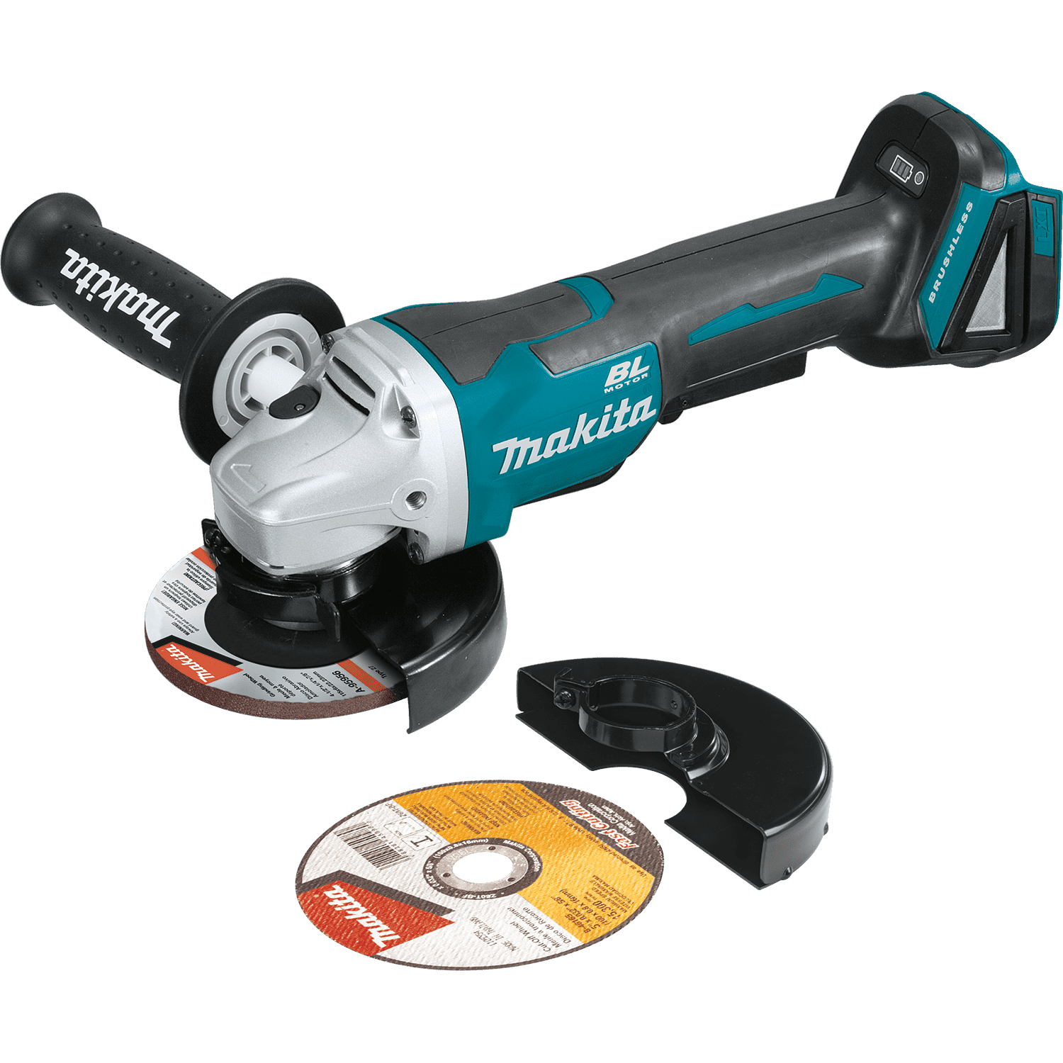 Picture of 18V LXT Lithium-Ion Brushless Cordless 4-1/2” / 5" Paddle Switch Cut-Off/Angle Grinder, with Electric Brake, Tool Only