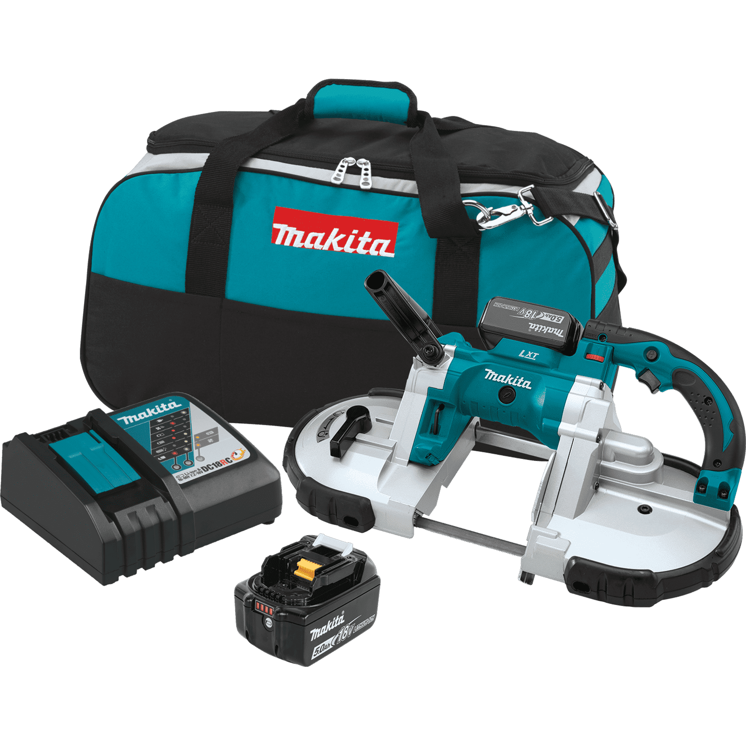 Picture of 18V LXT Lithium-Ion Cordless Portable Band Saw Kit (5.0Ah)