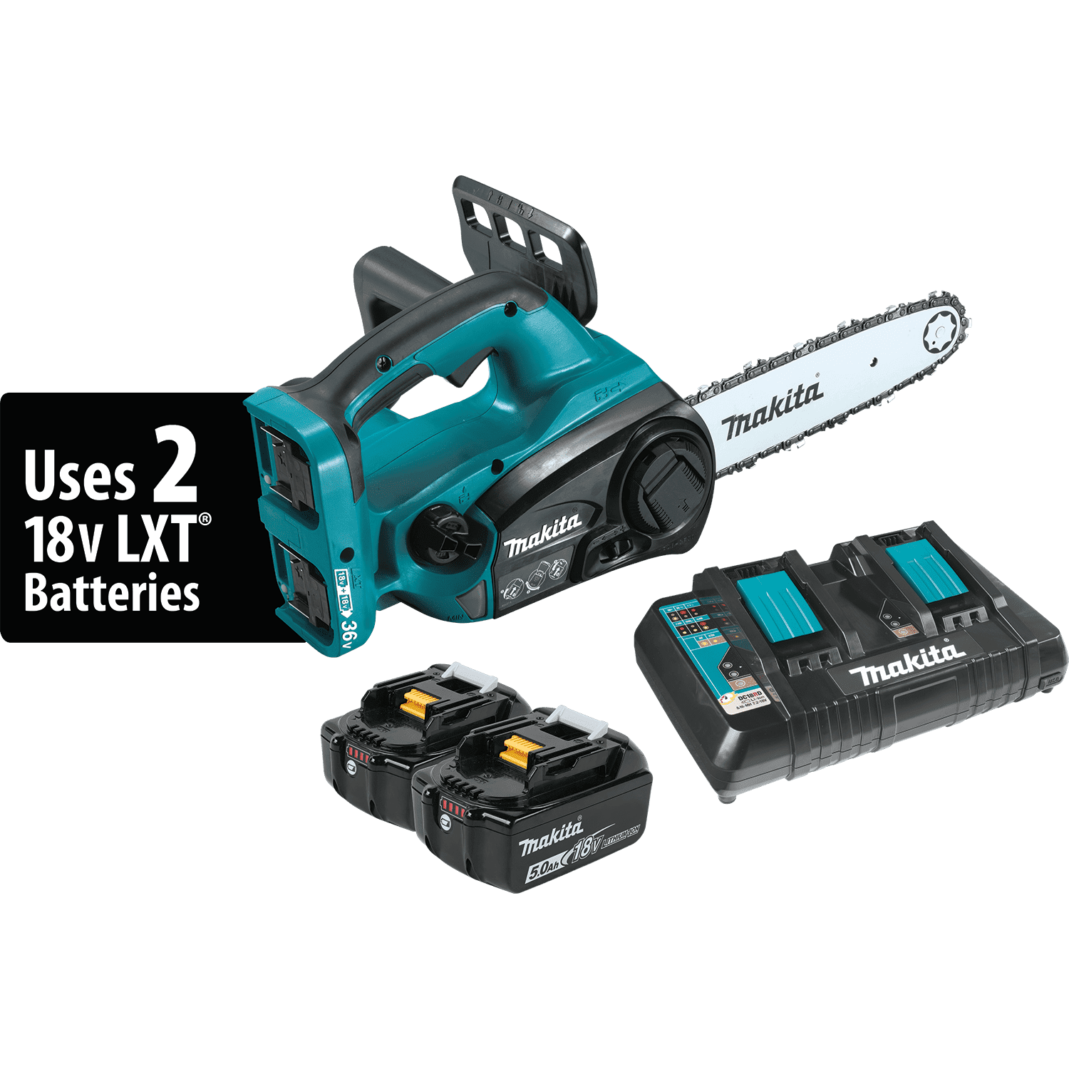 Picture of 18V X2 (36V) LXT Lithium-Ion Cordless 12" Chain Saw Kit (5.0Ah)