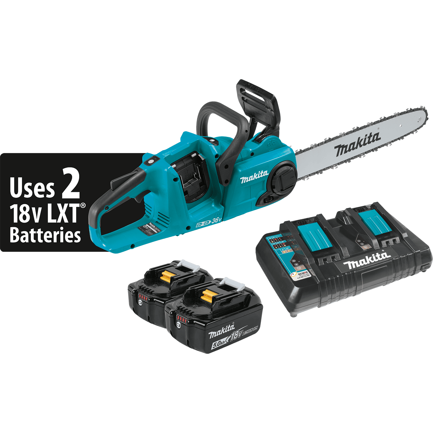 Picture of 18V X2 (36V) LXT Lithium-Ion Brushless Cordless 16" Chain Saw Kit (5.0Ah)