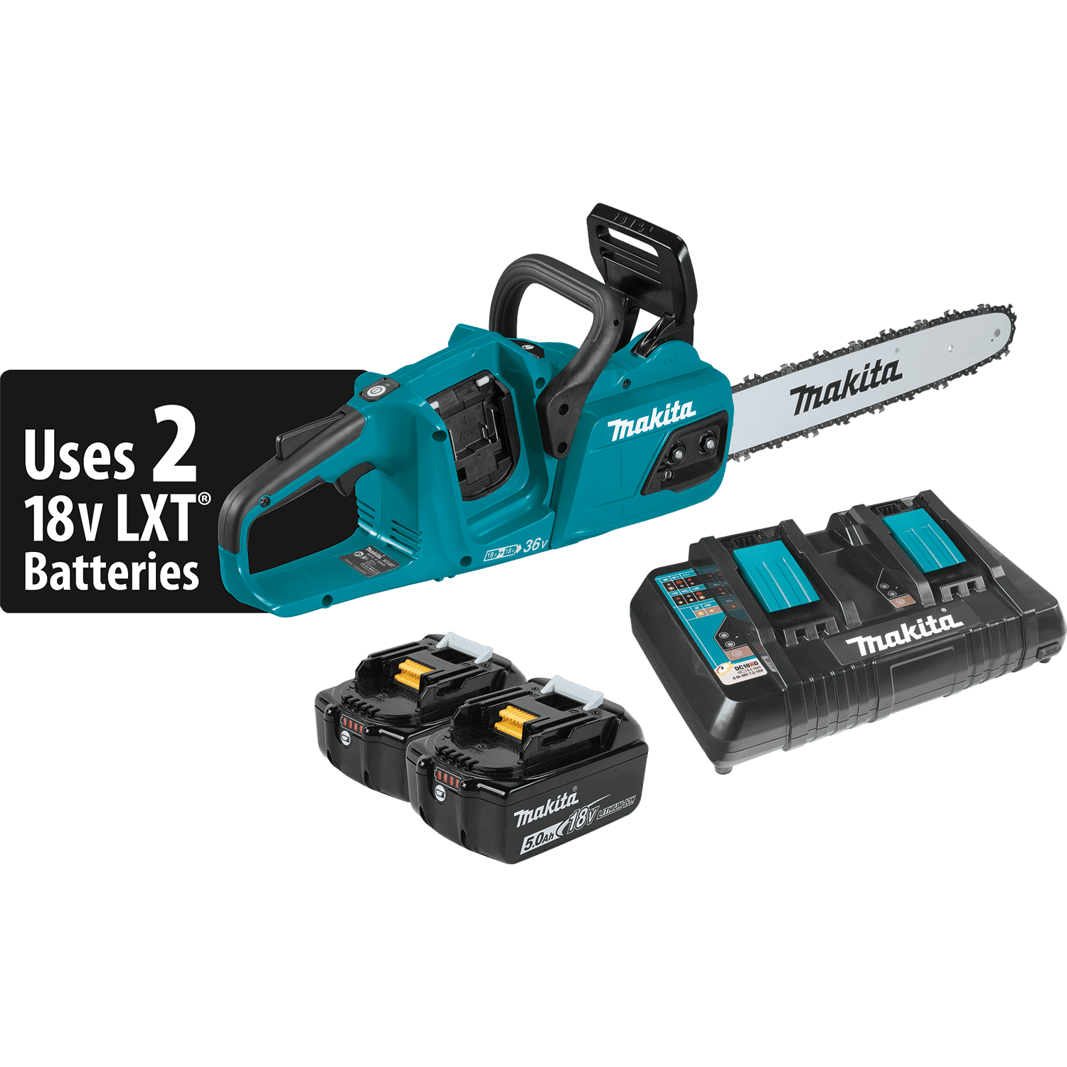 Picture of 18V X2 (36V) LXT Lithium-Ion Brushless Cordless 14" Chain Saw Kit (5.0Ah)