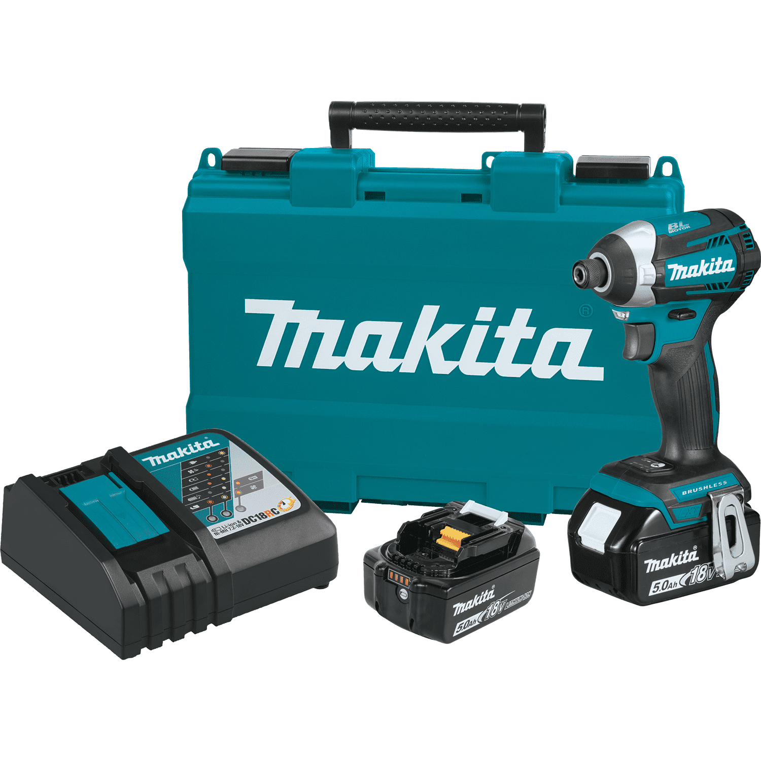 Picture of 18V LXT Lithium-Ion Brushless Cordless Quick-Shift Mode 3-Speed Impact Driver Kit (5.0Ah)