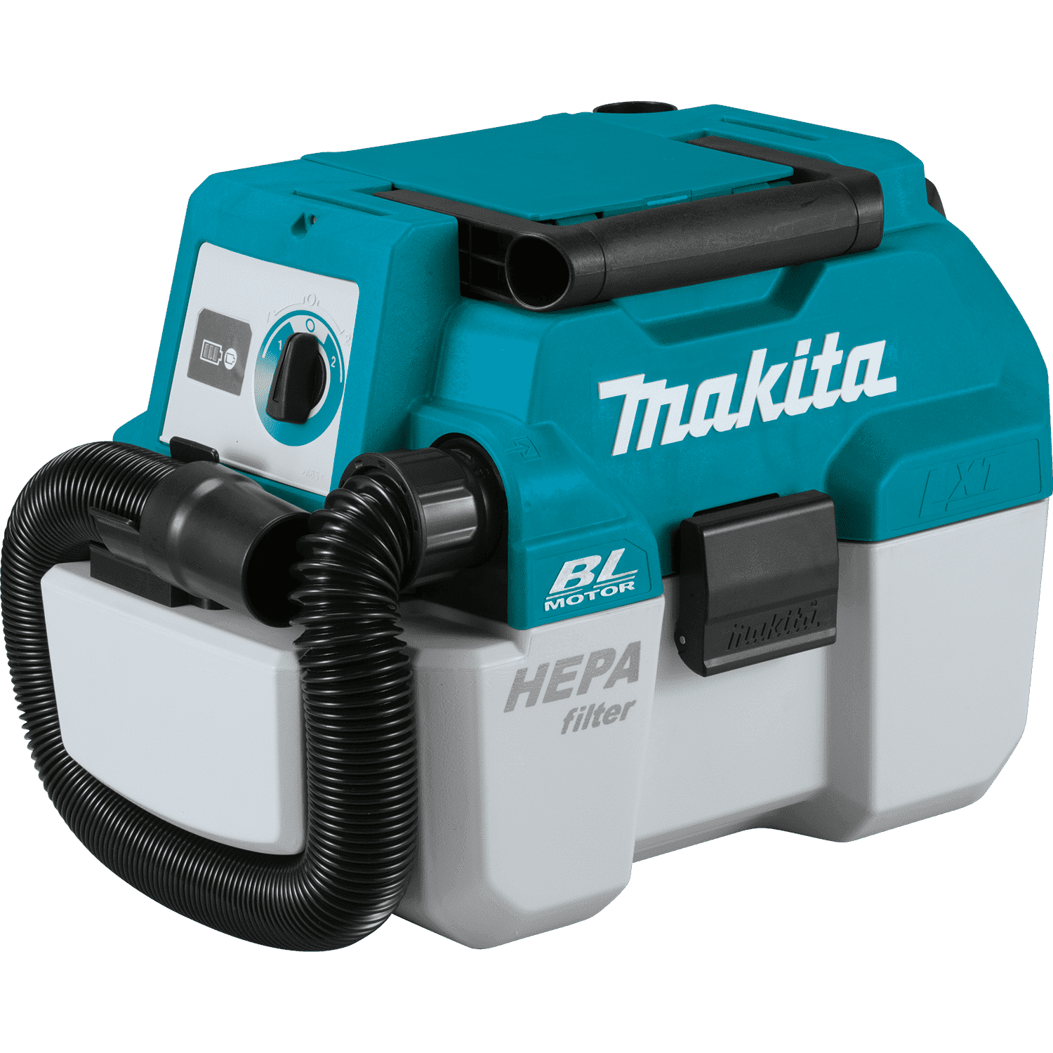 Picture of 18V LXT Lithium-Ion Brushless Cordless 2 Gallon HEPA Filter Portable Wet/Dry Dust Extractor/Vacuum, Tool Only
