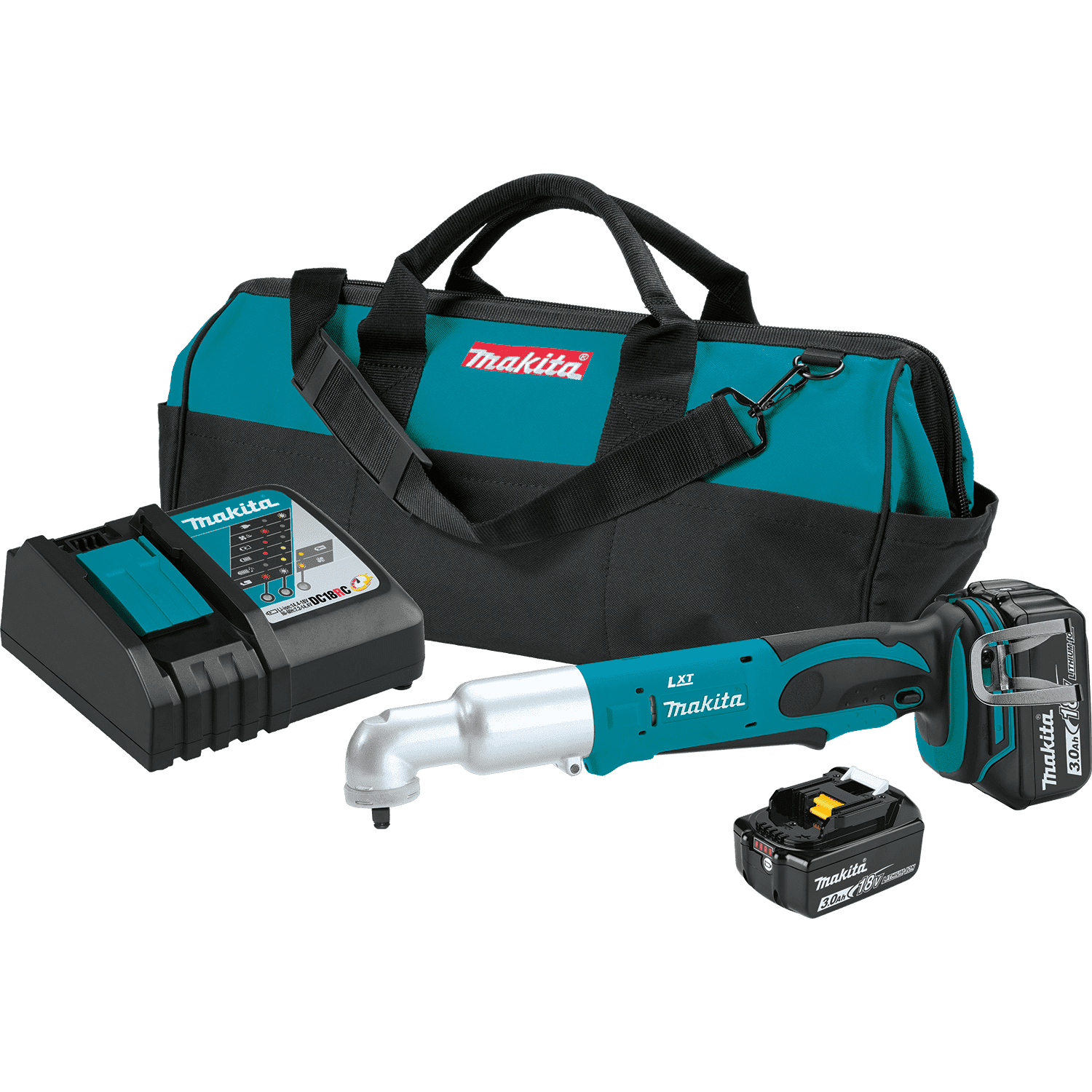 Picture of 18V LXT Lithium-Ion Cordless 3/8" Sq. Drive Angle Impact Wrench Kit (3.0Ah)