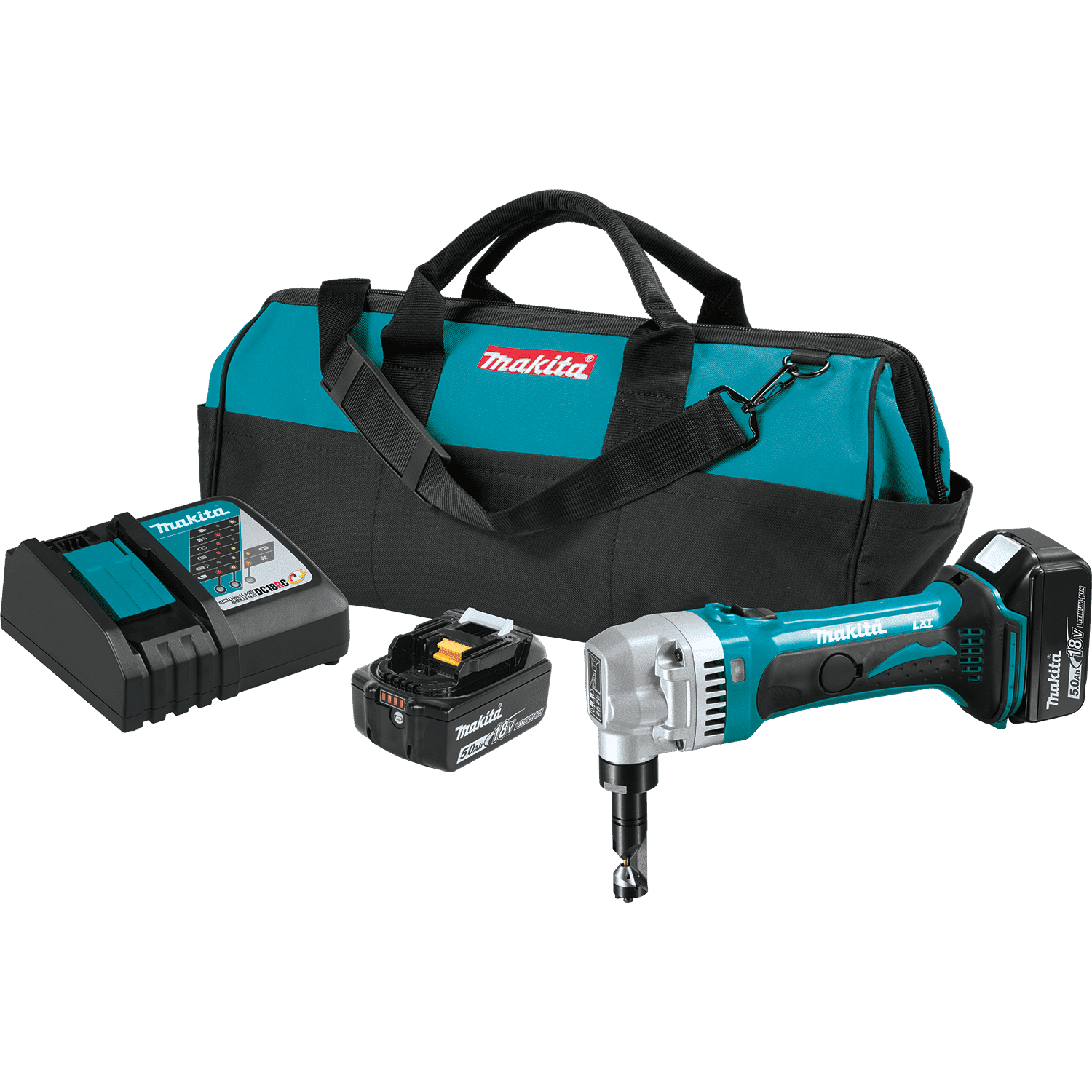 Picture of 18V LXT Lithium-Ion Cordless 16 Gauge (In.) Nibbler Kit (5.0Ah)