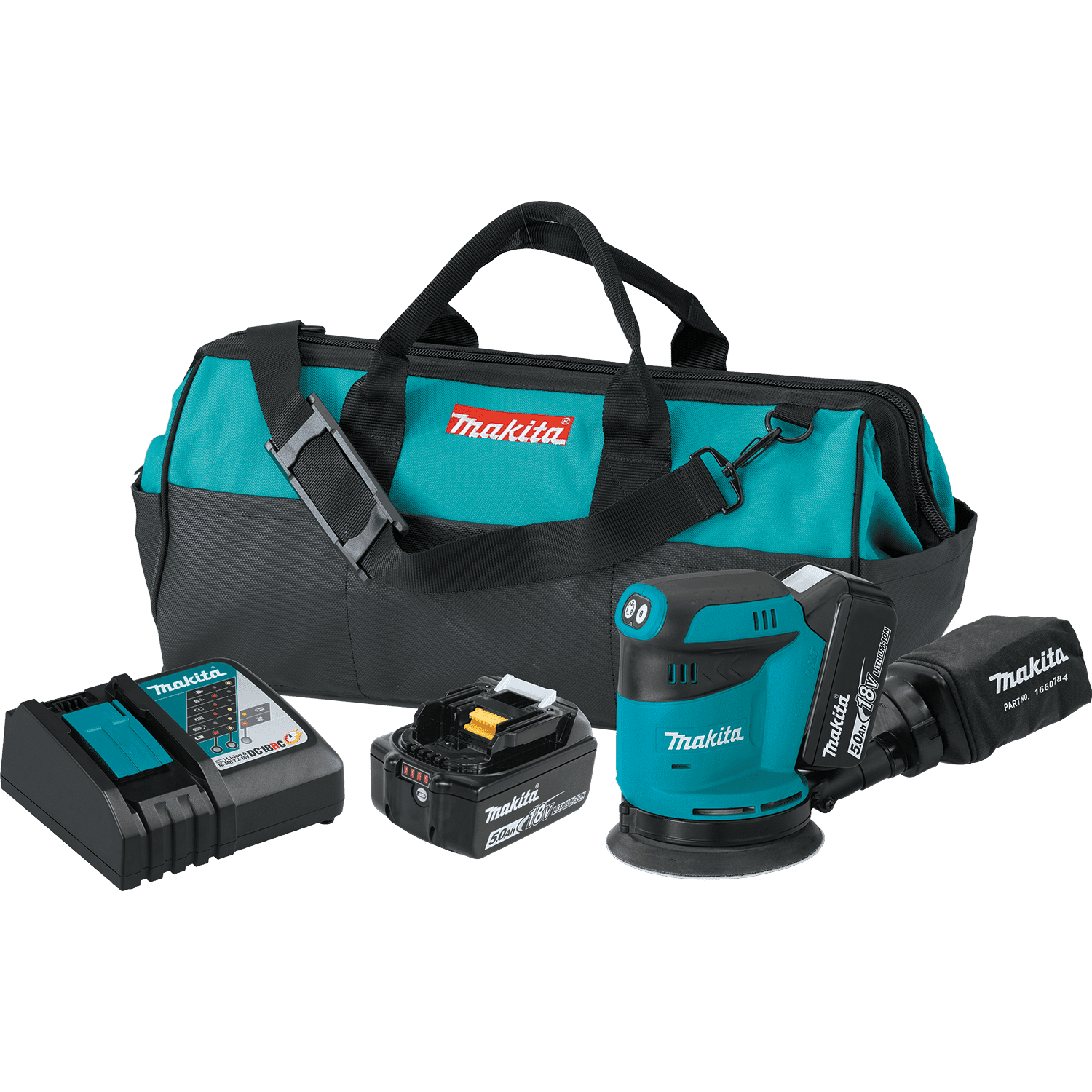 Picture of 18V LXT Lithium-Ion Cordless 5" Random Orbit Sander Kit (5.0Ah)
