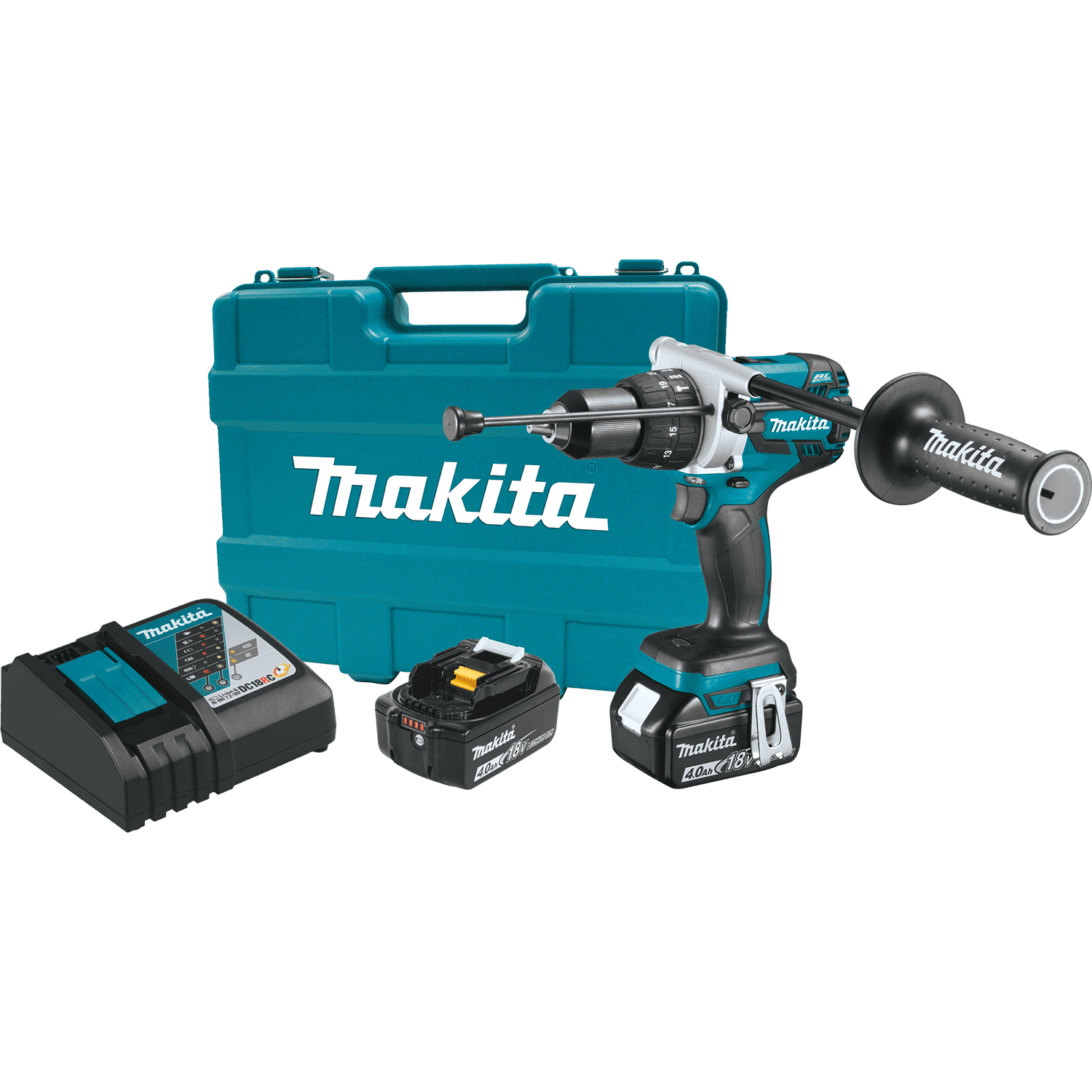 Picture of 18V LXT Lithium-Ion Brushless Cordless 1/2" Hammer Driver-Drill Kit (4.0Ah)