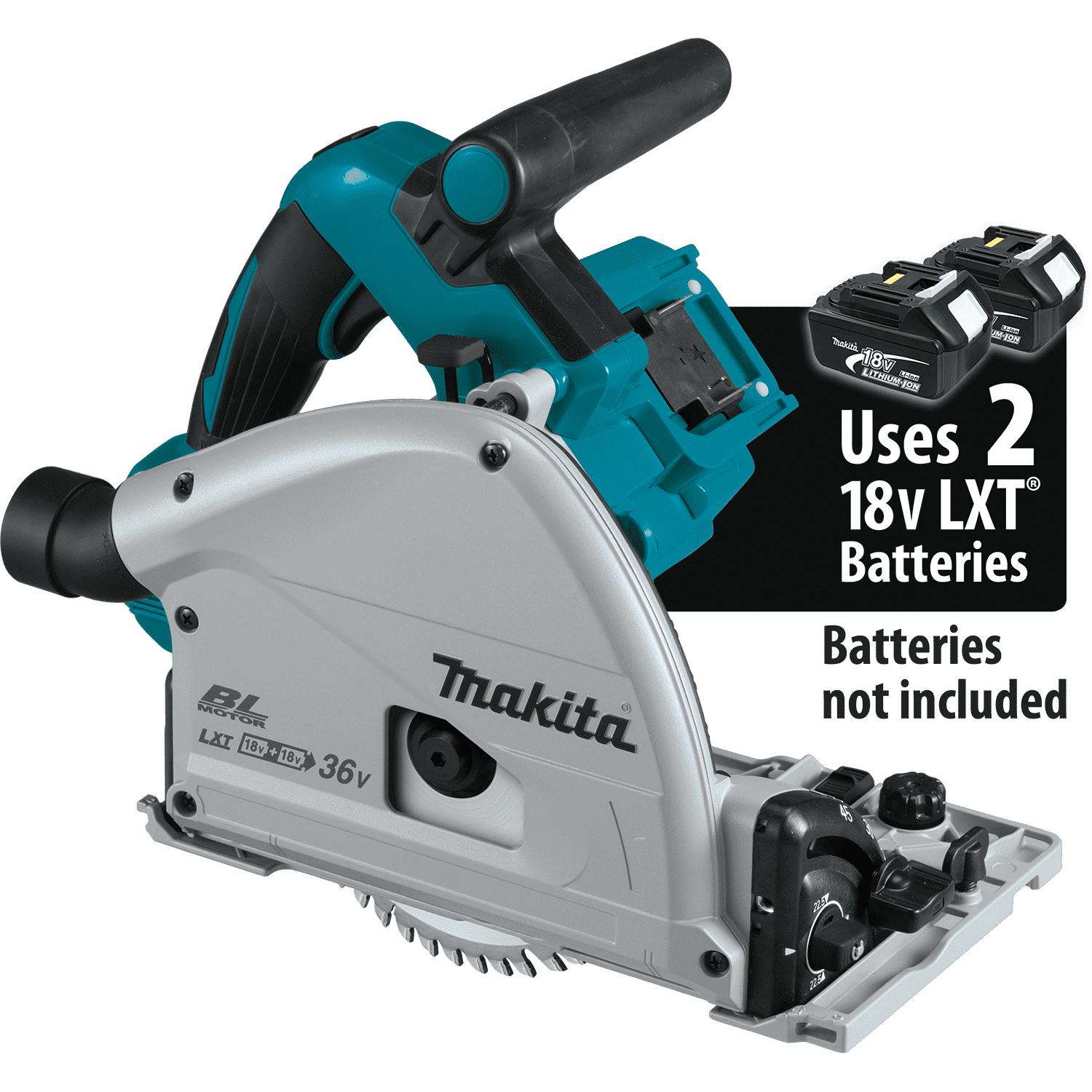 Picture of 18V X2 LXT Lithium-Ion (36V) Brushless Cordless 6-1/2" Plunge Circular Saw, Tool Only