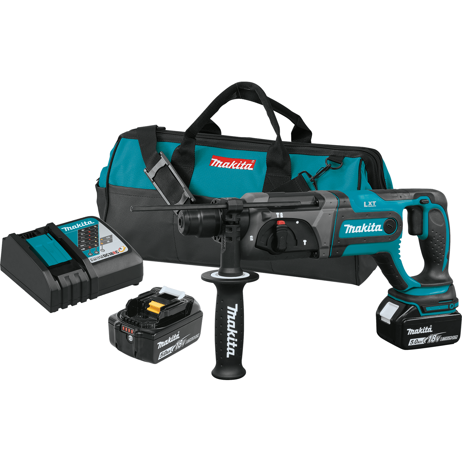 Picture of 18V LXT Lithium-Ion Cordless 7/8" Rotary Hammer Kit, accepts SDS-PLUS bits (5.0Ah)