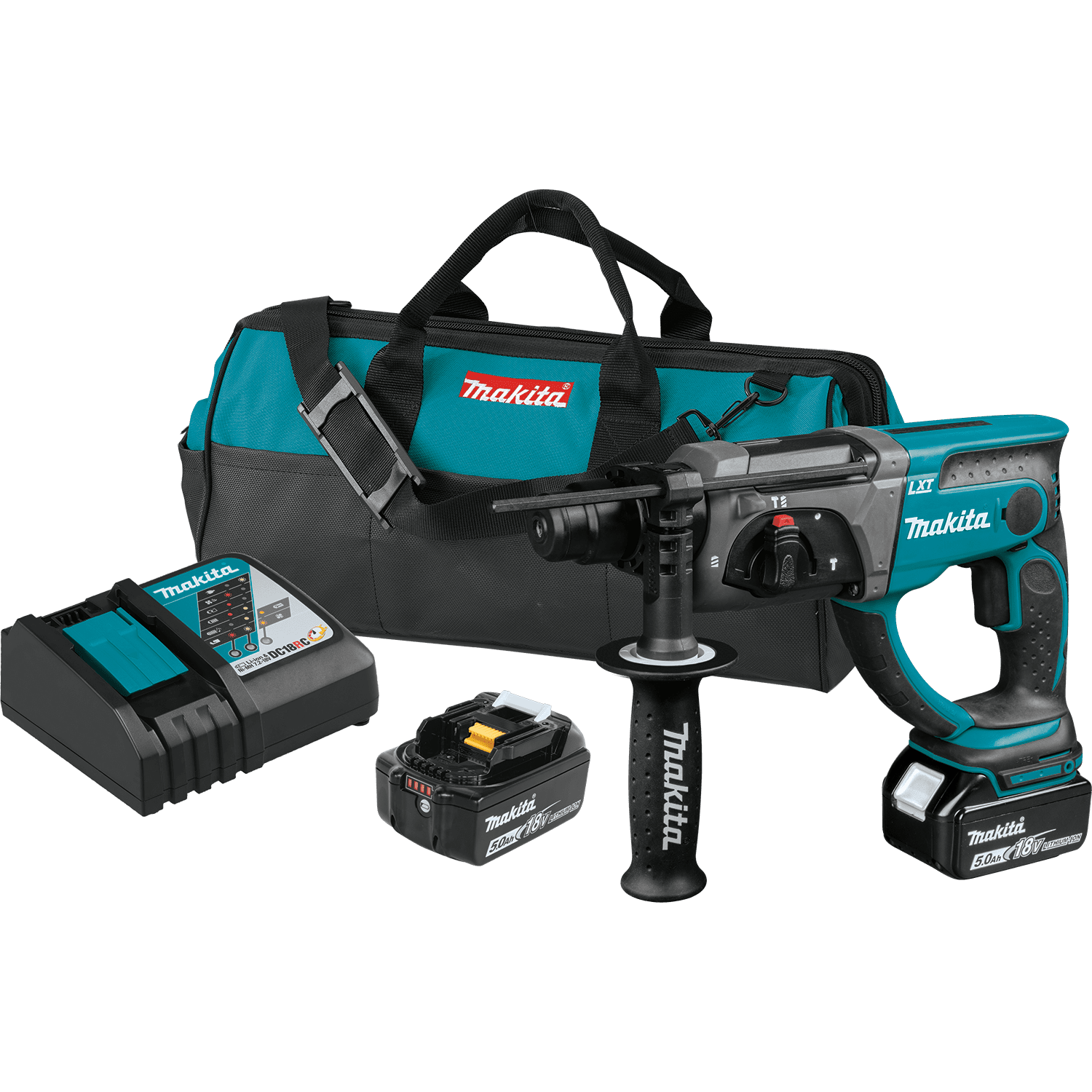 Picture of 18V LXT Lithium-Ion Cordless 7/8" Rotary Hammer Kit, accepts SDS-PLUS bits (5.0Ah)