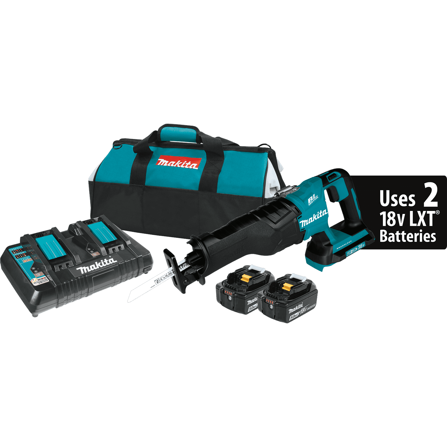 Picture of 18V X2 LXT Lithium-Ion (36V) Brushless Cordless Recipro Saw Kit (5.0Ah)