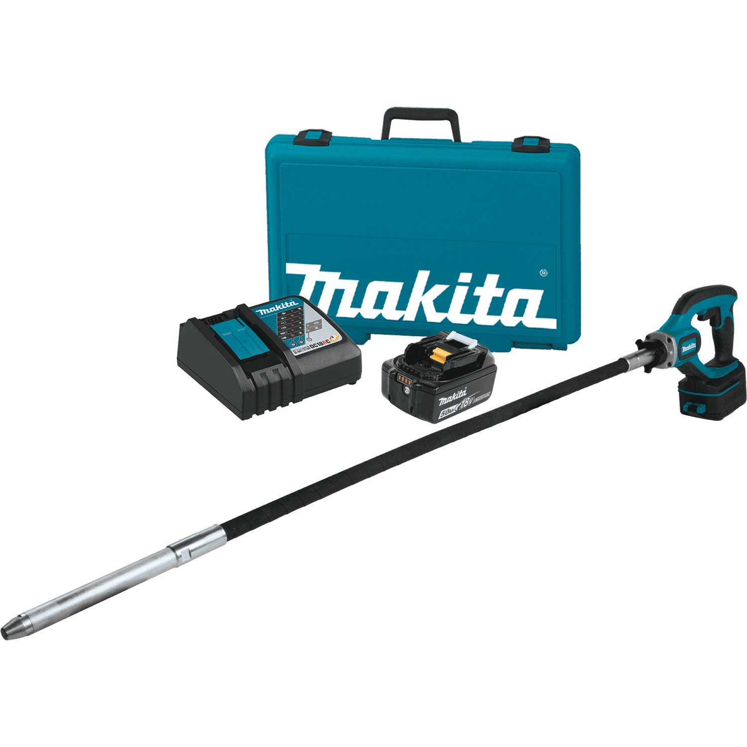 Picture of 18V LXT Lithium-Ion Cordless 4' Concrete Vibrator Kit (5.0Ah)