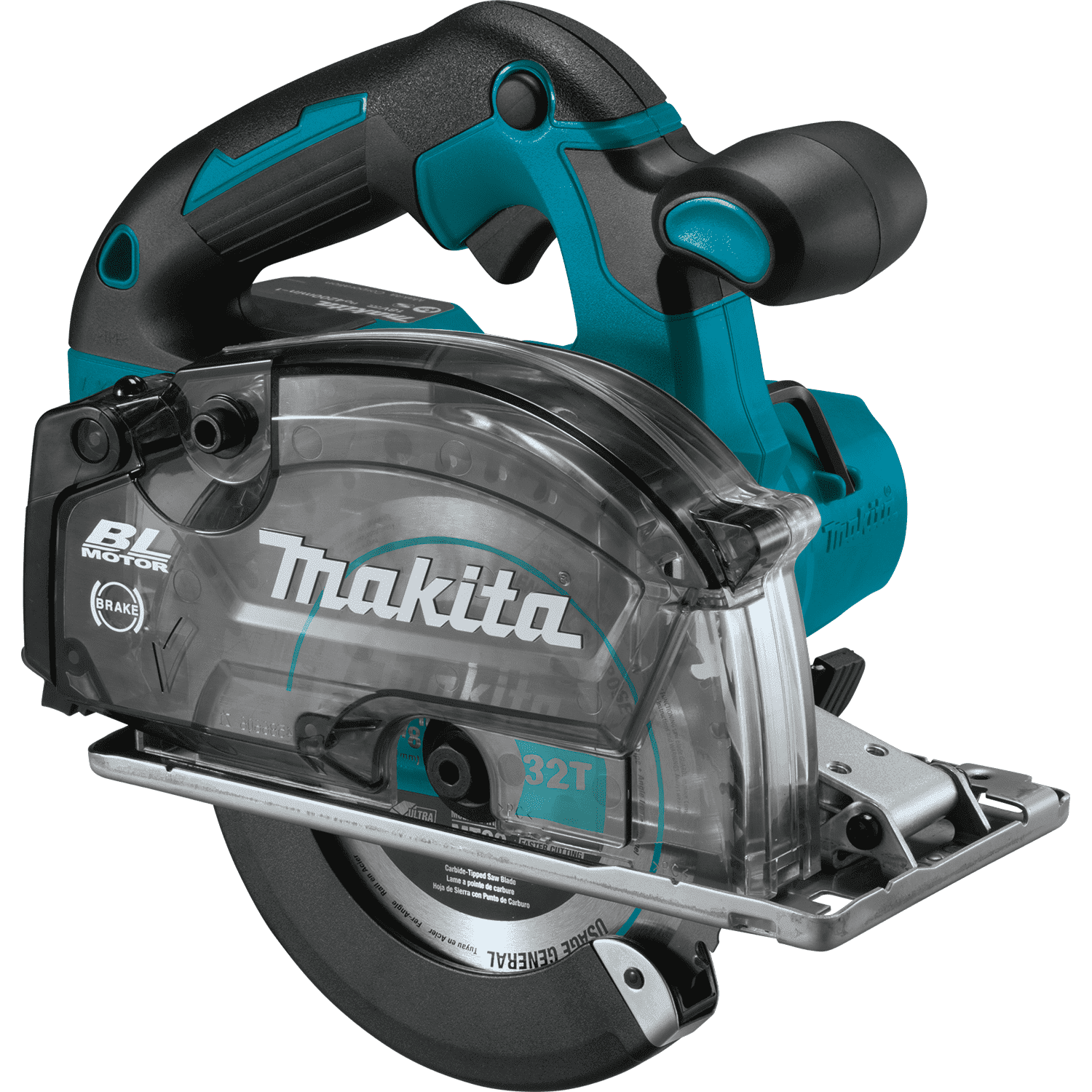 Picture of 18V LXT Lithium-Ion Brushless Cordless 5-7/8" Metal Cutting Saw, with Electric Brake and Chip Collector, Tool Only