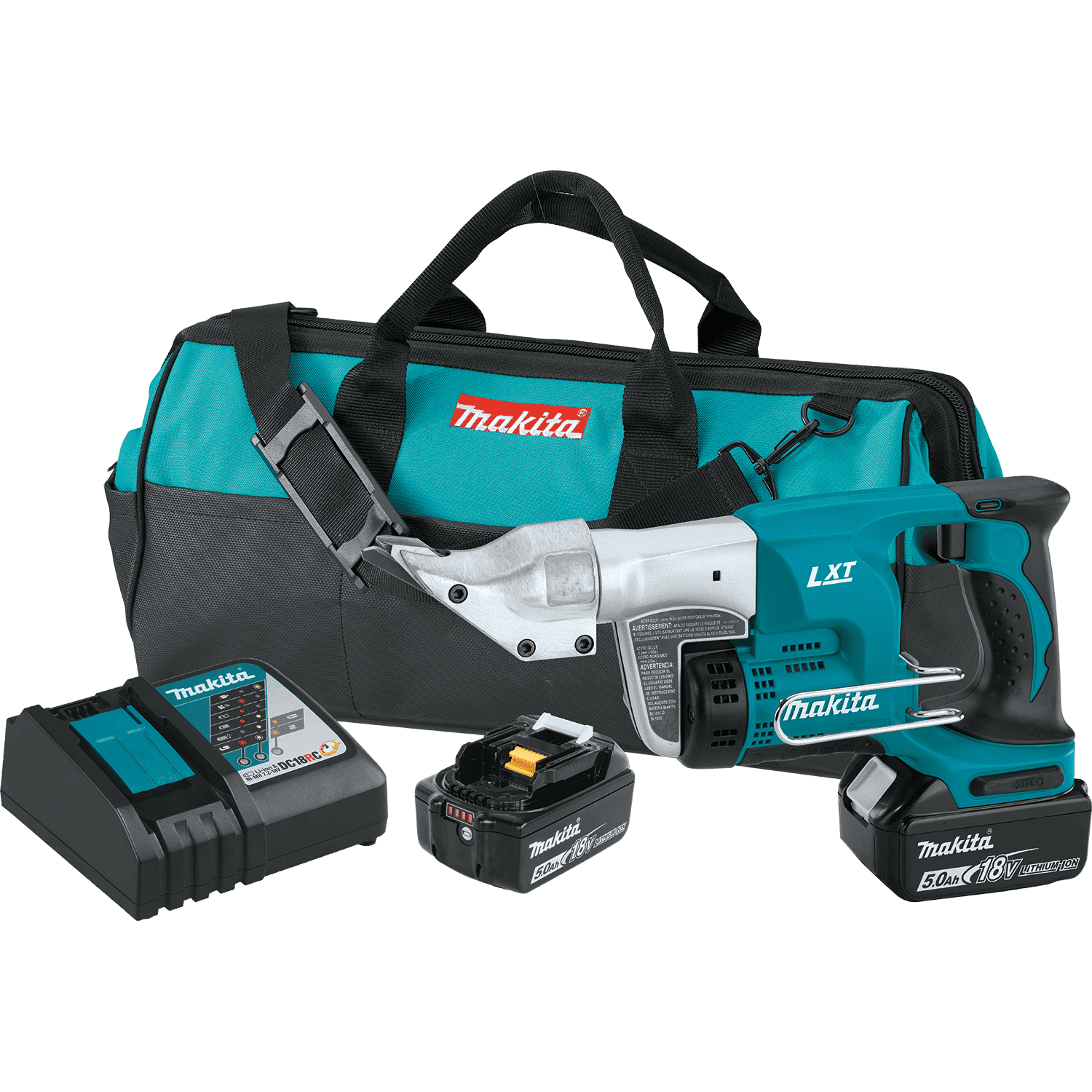 Picture of 18V LXT Lithium-Ion Cordless 18 Gauge (In.) Straight Shear Kit (5.0Ah)