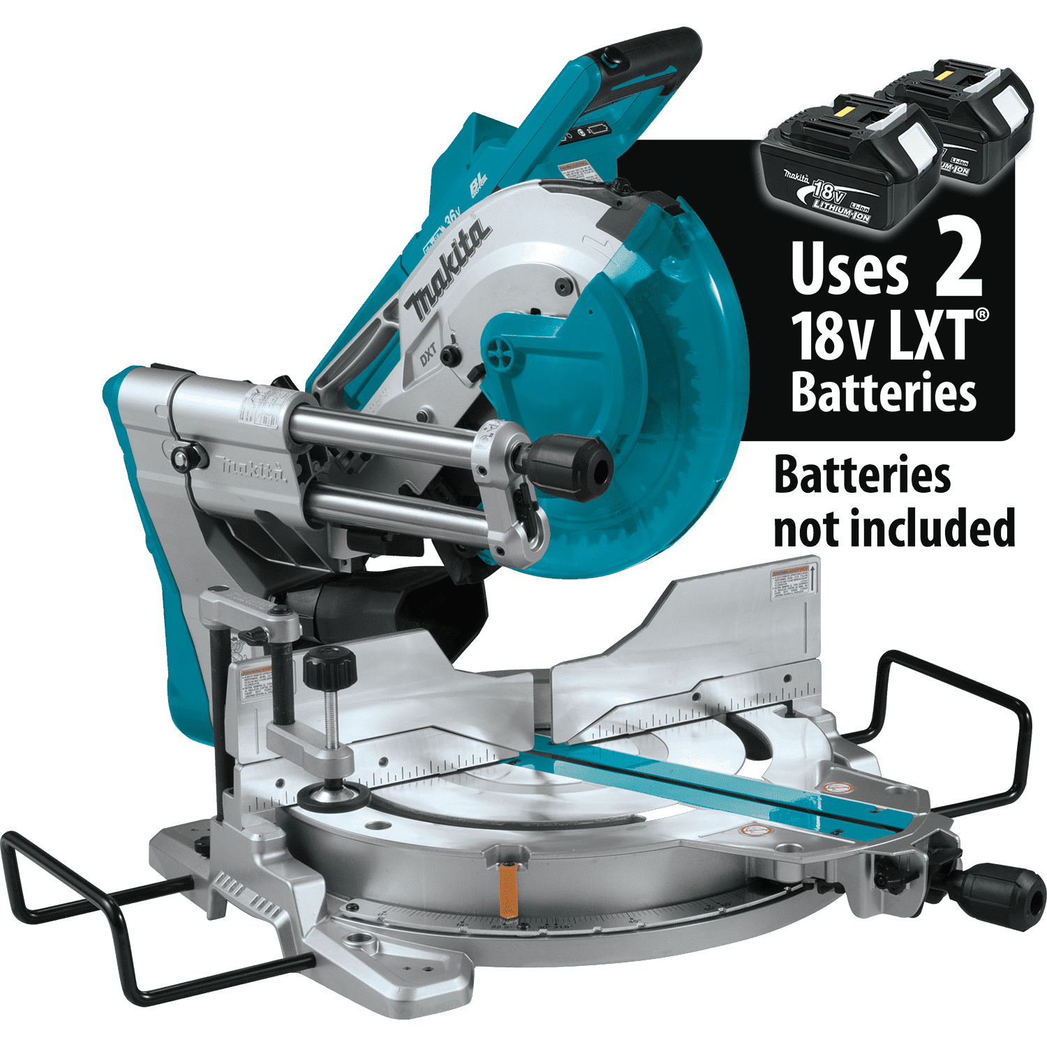 Picture of 18V X2 LXT Lithium-Ion (36V) Brushless Cordless 10" Dual-Bevel Sliding Compound Miter Saw, AWS and Laser, Tool Only