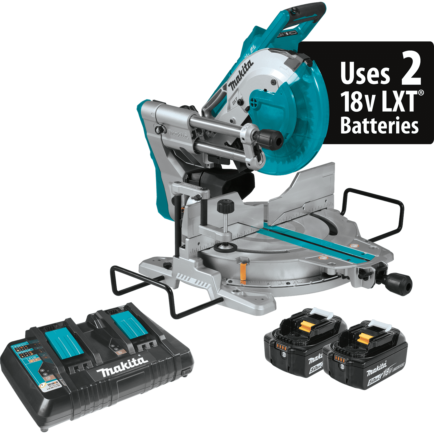 Picture of 18V X2 LXT Lithium-Ion (36V) Brushless Cordless 10" Dual-Bevel Sliding Compound Miter Saw with Laser Kit (5.0Ah)