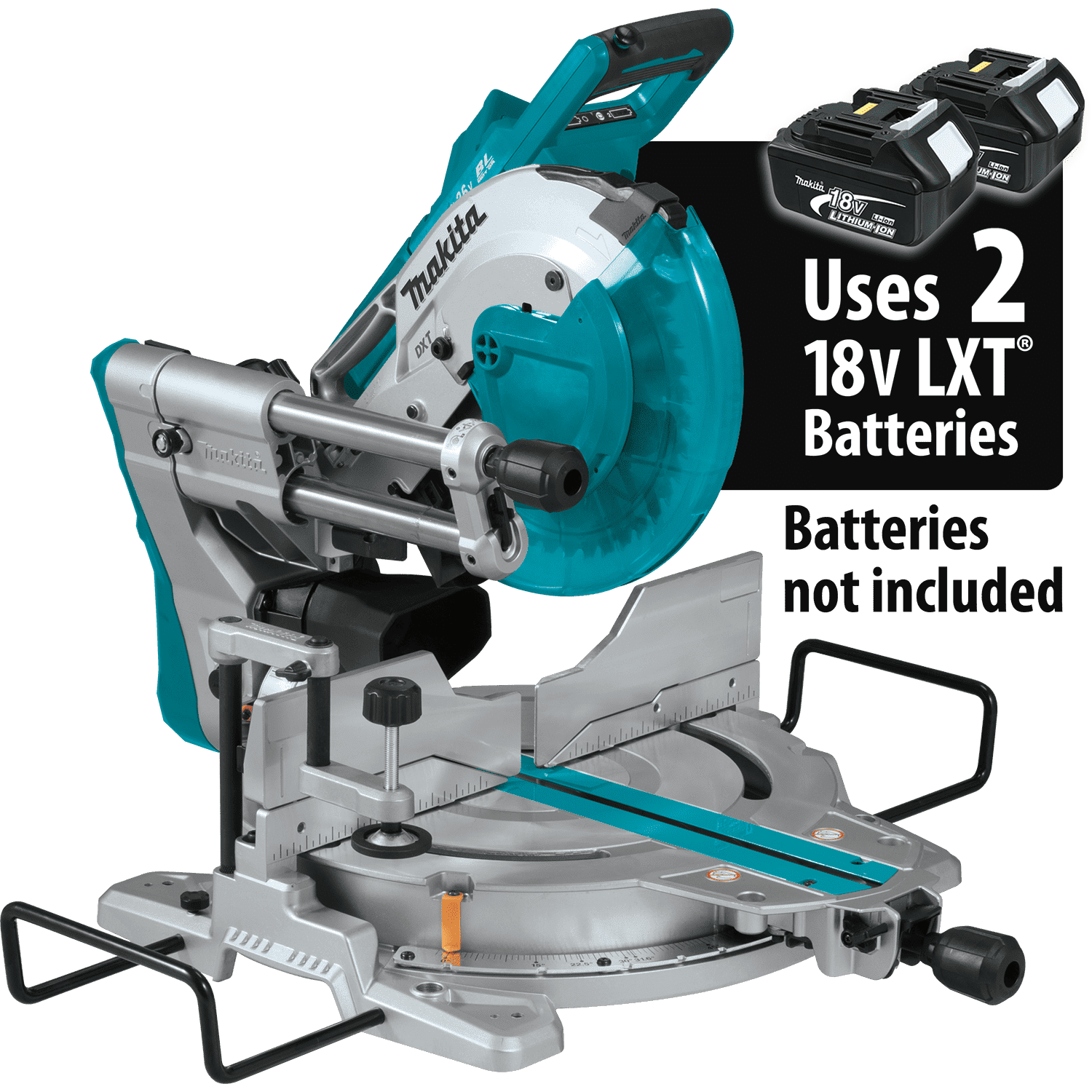 Picture of 18V X2 LXT Lithium-Ion (36V) Brushless Cordless 10" Dual-Bevel Sliding Compound Miter Saw with Laser, Tool Only