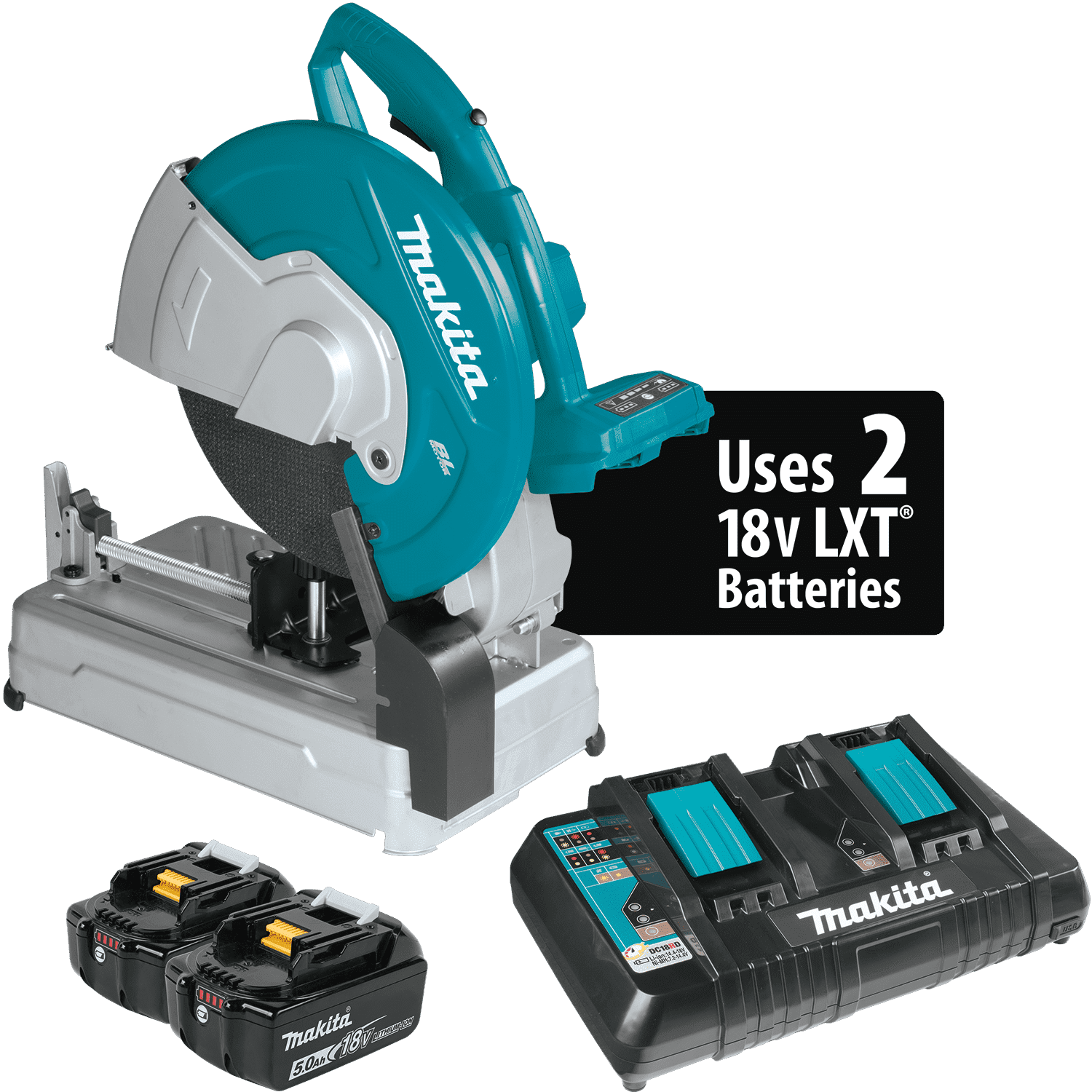 Picture of 18V X2 LXT Lithium-Ion (36V) Brushless Cordless 14" Cut-Off Saw Kit (5.0Ah)