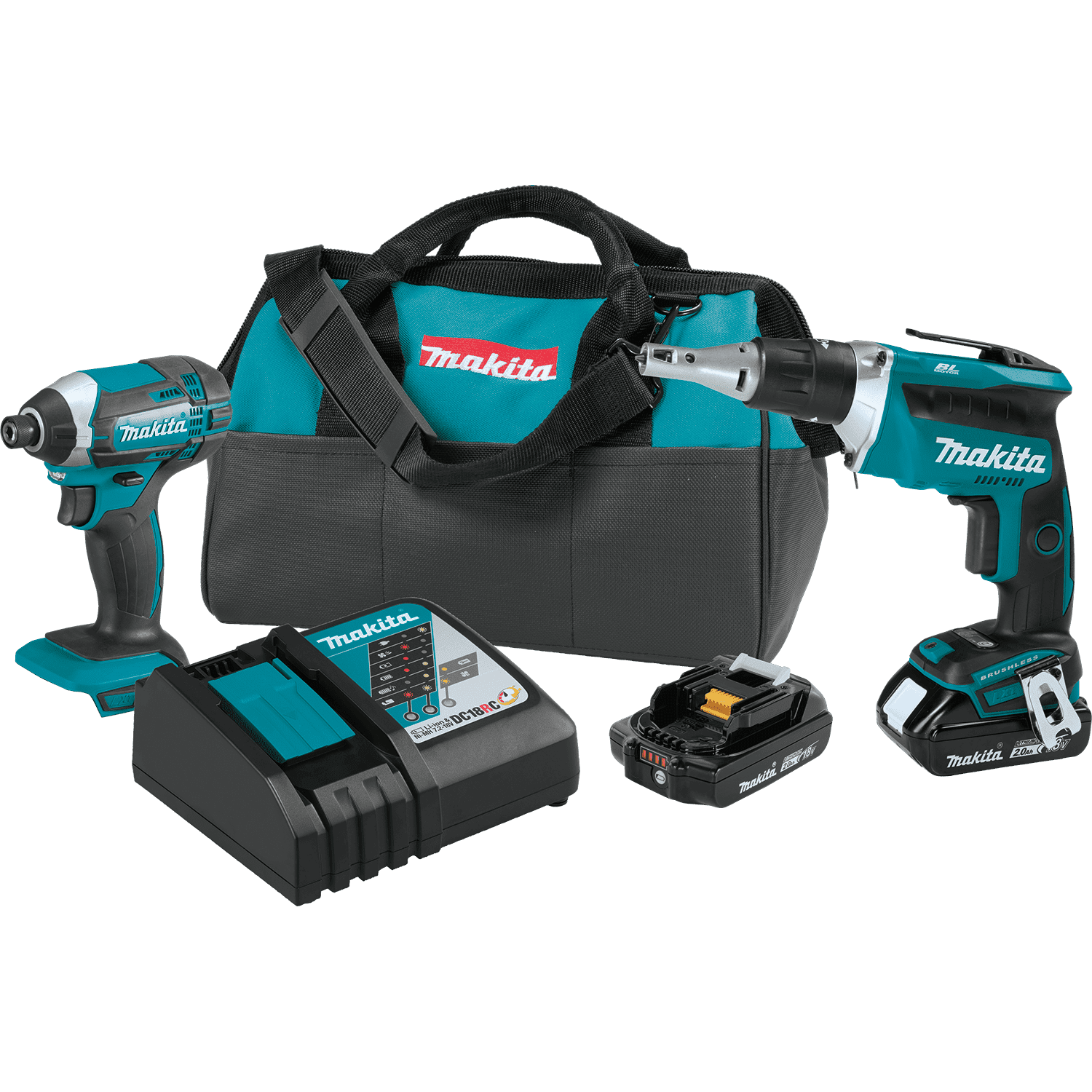 Picture of 18V LXT Lithium-Ion Compact Cordless 2-Pc. Combo Kit (2.0Ah)