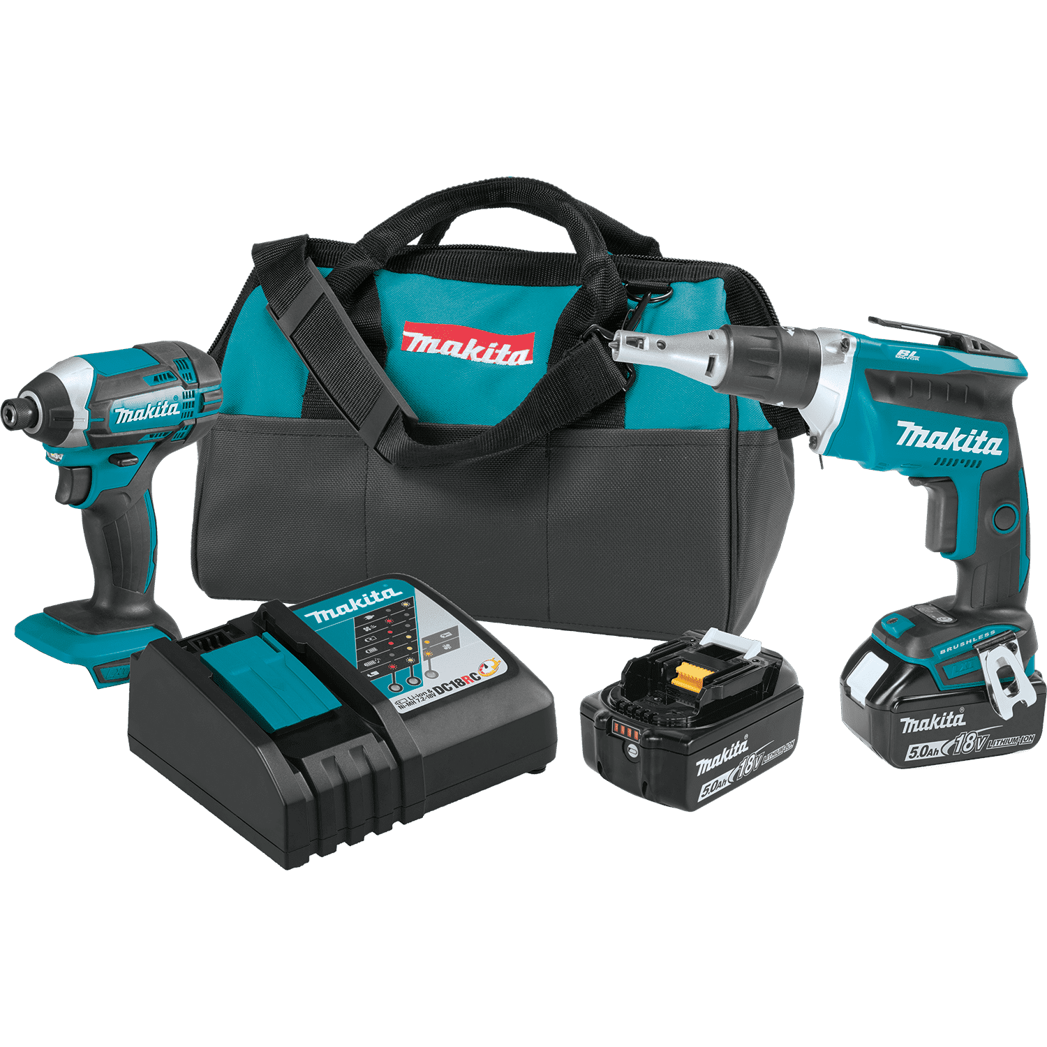 Picture of 18V LXT Lithium-Ion Cordless 2-Pc. Combo Kit (5.0Ah)