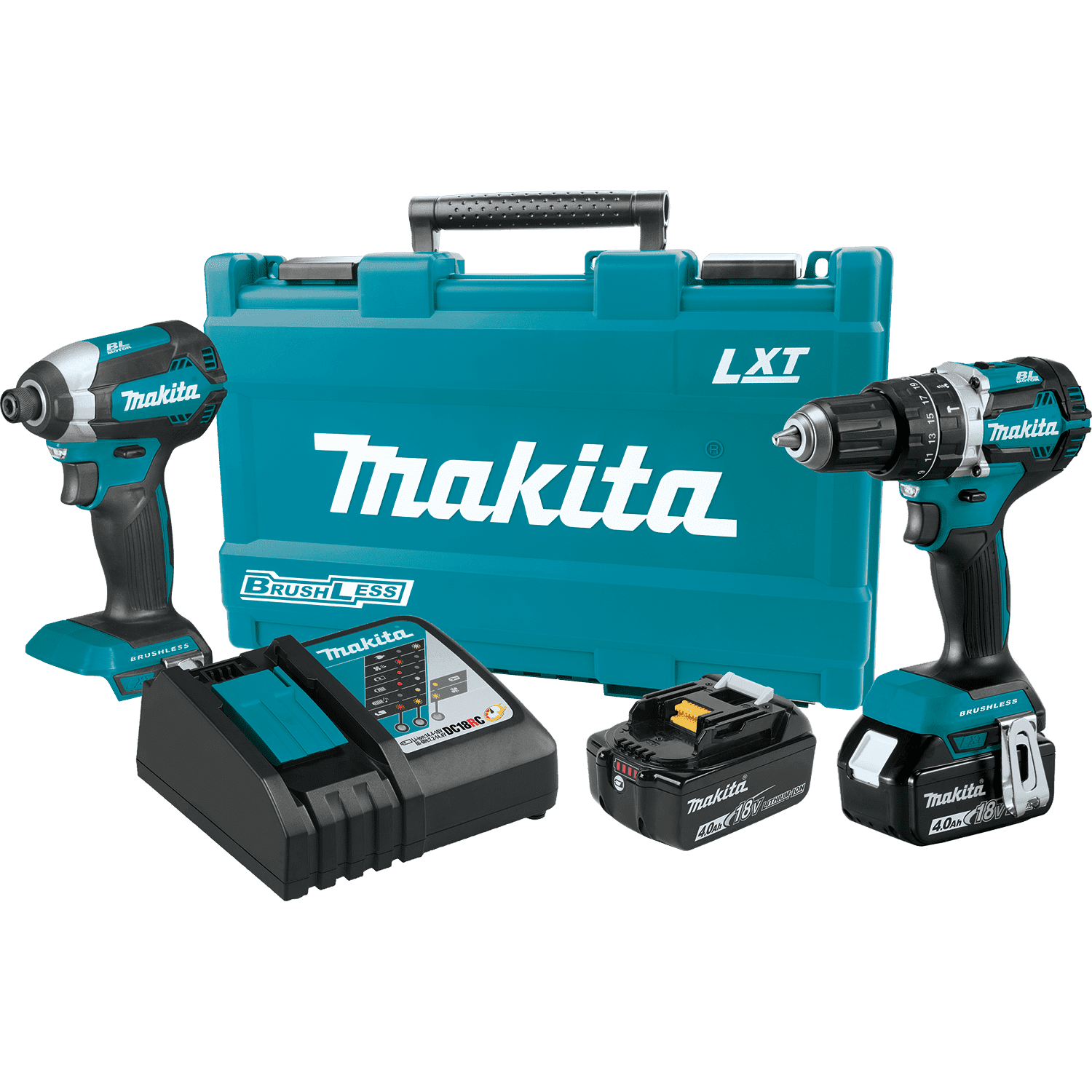 Picture of 18V LXT Lithium-Ion Brushless Cordless 2-Pc. Combo Kit (4.0Ah)
