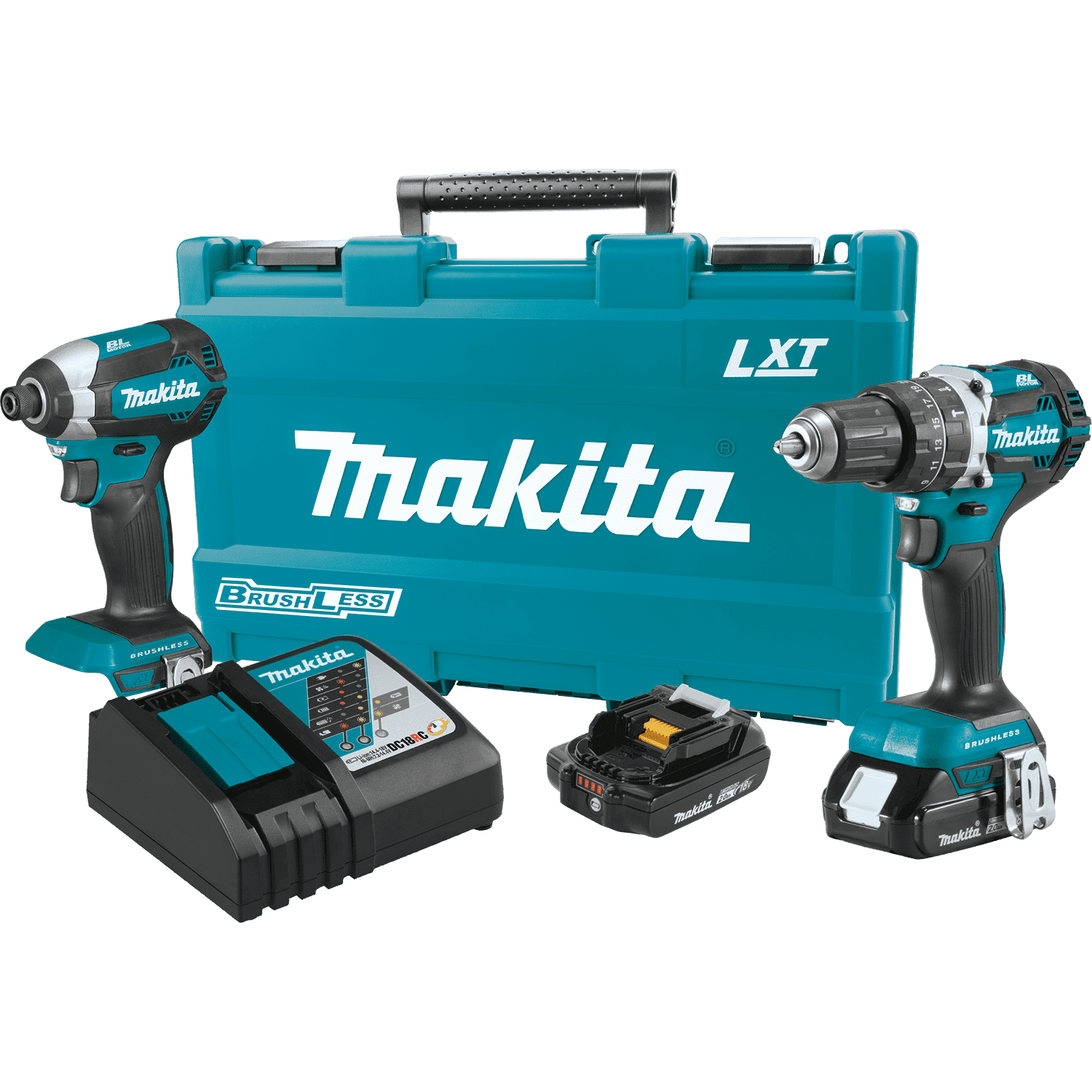 Picture of 18V LXT Lithium-Ion Compact Brushless Cordless 2-Pc. Combo Kit (2.0Ah)
