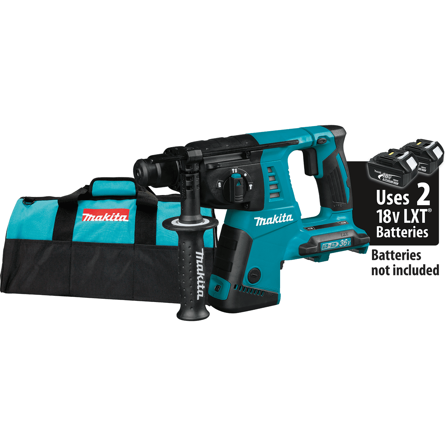 Picture of 18V X2 LXT Lithium-Ion (36V) Cordless 1" Rotary Hammer, accepts SDS-PLUS bits, Tool Only
