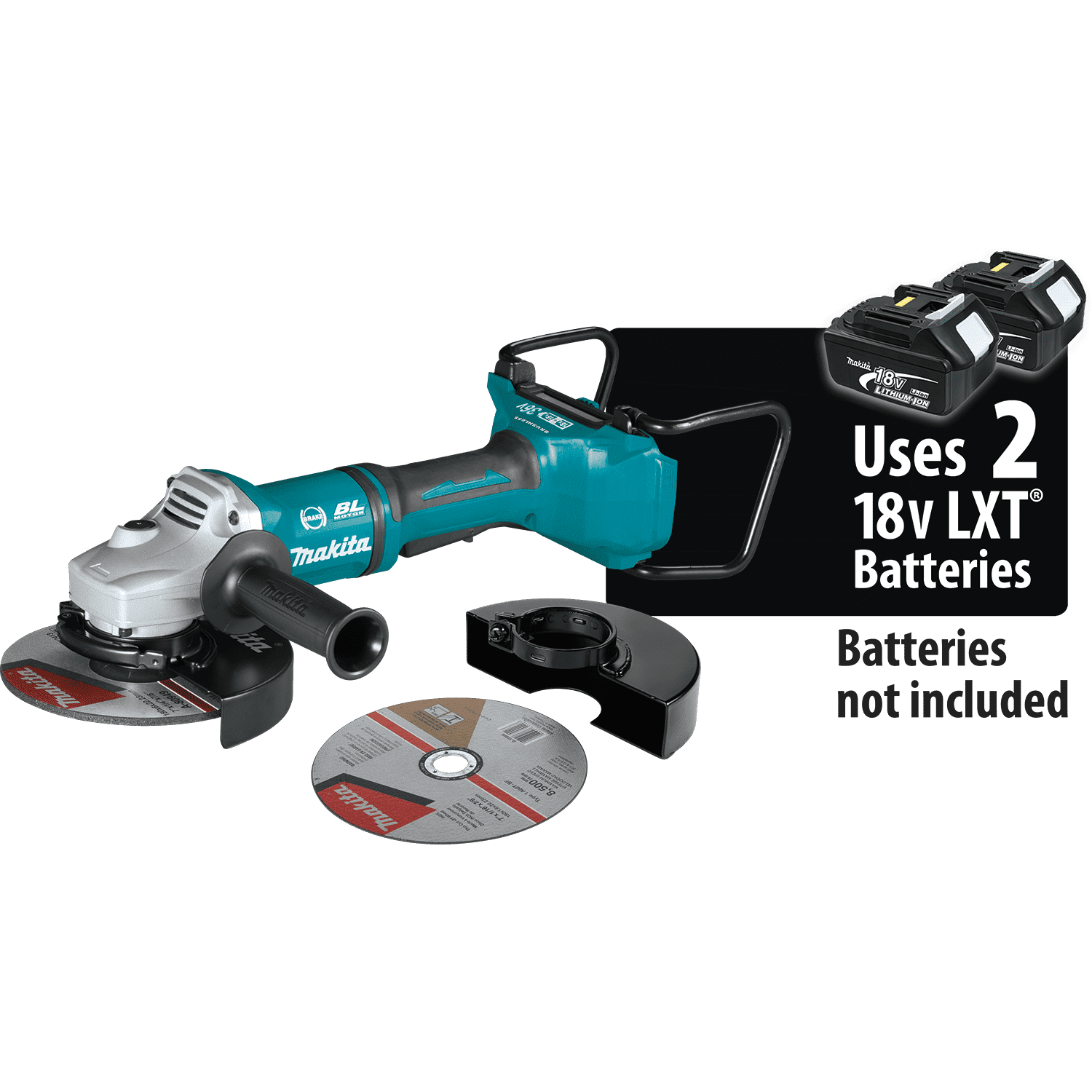 Picture of 18V X2 LXT Lithium-Ion (36V) Brushless Cordless 7" Paddle Switch Cut-Off/Angle Grinder, with Electric Brake, Tool Only