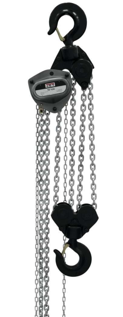 Picture of L-100-1000WO-30, 10-Ton Hand Chain Hoist With 30' Lift & Overload Protection