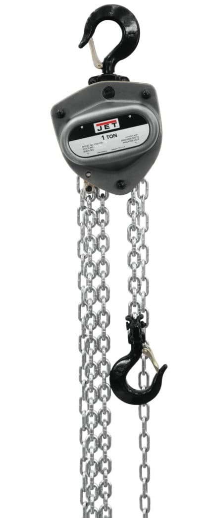 Picture of L100-100WO-10, 1 Ton Hoist with Overload Protection and 10' Lift