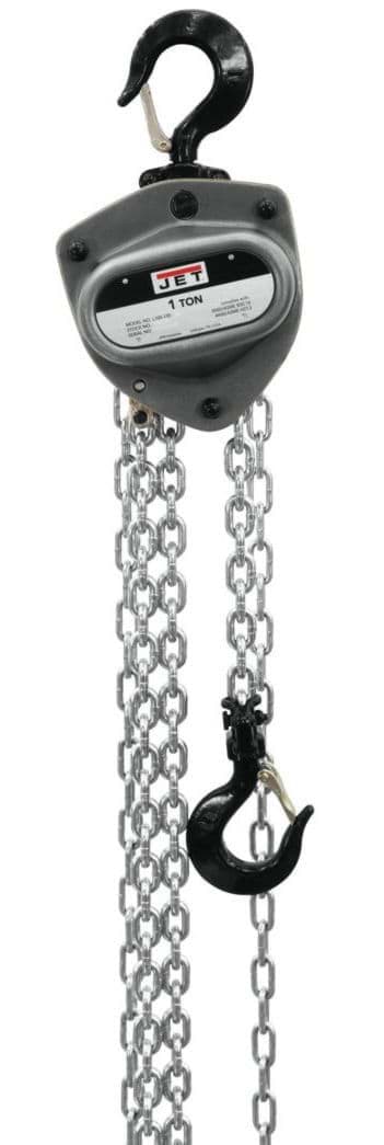 Picture of L-100-100WO-15, 1 Ton Hand Chain Hoist With 15' Lift & Overload Protection