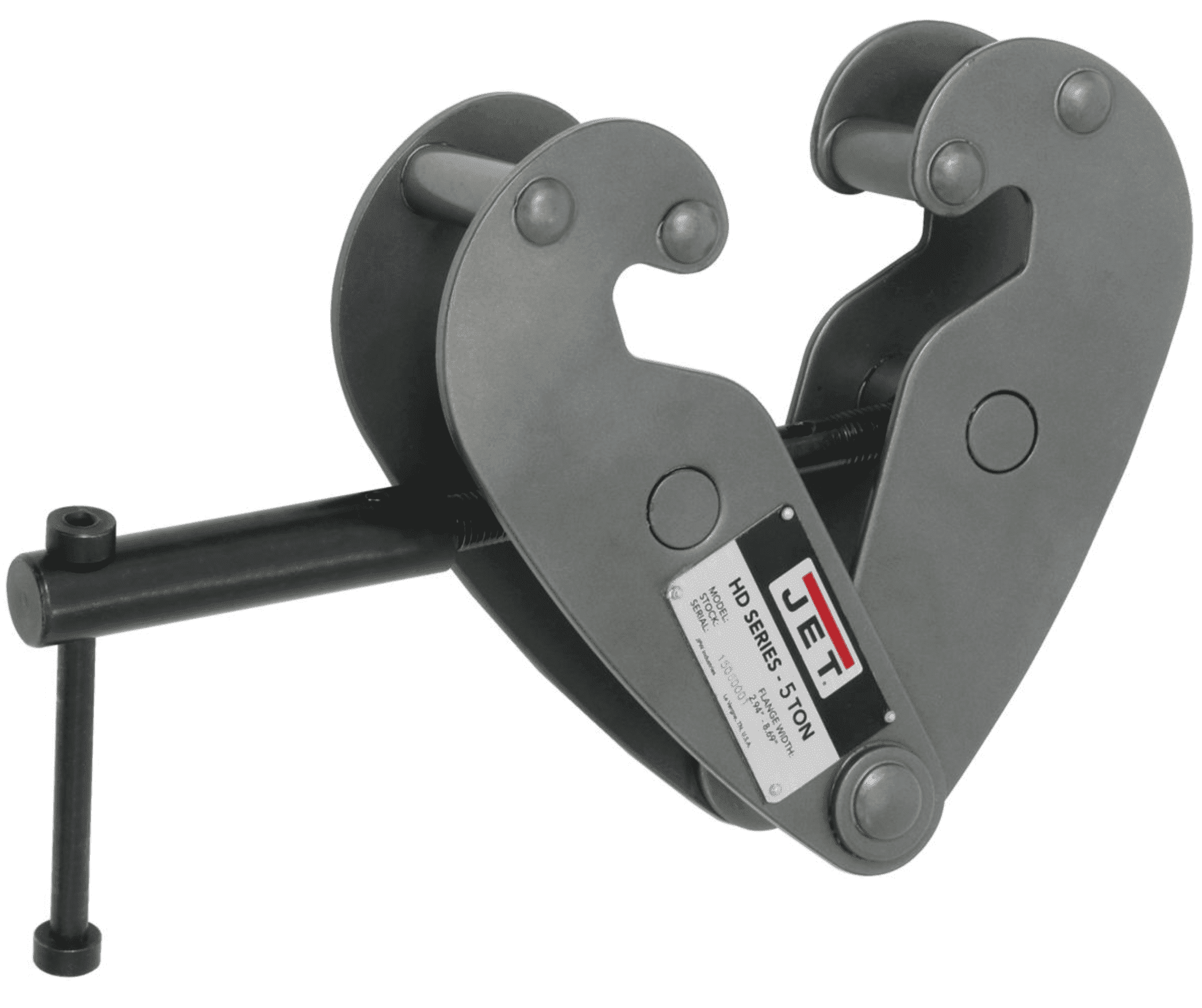 Picture of HD-5T, 5-Ton Heavy-Duty Wide Beam Clamp