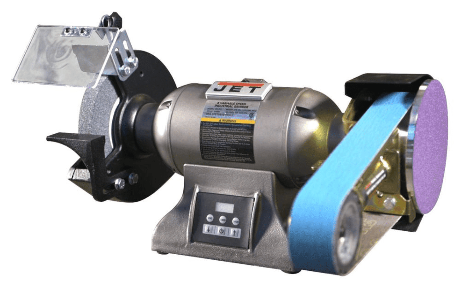 Picture of IBGM-8VS Industrial Variable Speed Grinder with Multitool Attachment