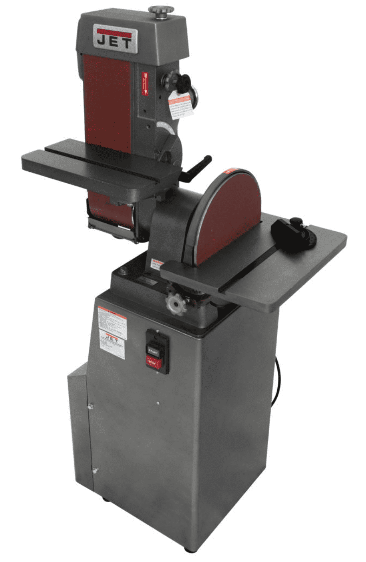 Picture of J-4200A-2, 6 x 48 Industrial Combination Belt and Disc Finishing Machine 230V 1Ph