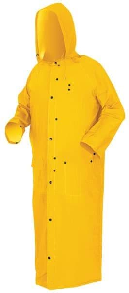 Picture of Raincoat w/ Hood 60” Yellow – 4XL