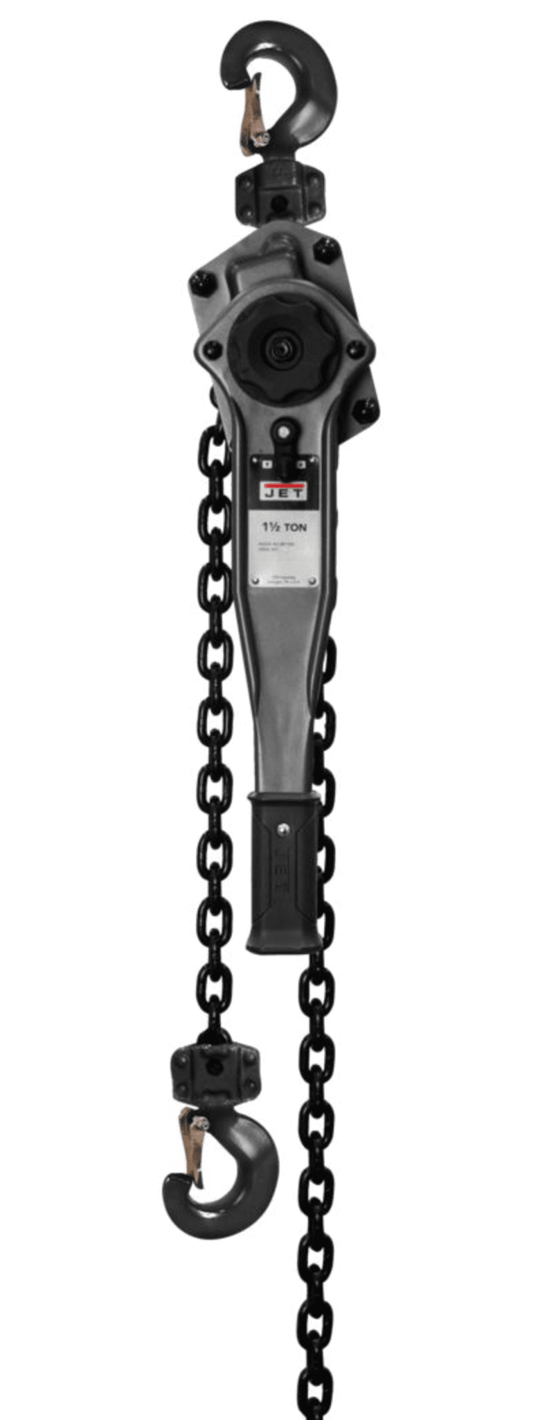 Picture of JLP-A Series 1-1/2 Ton Lever Hoist, 10' Lift & Shipyard Hooks