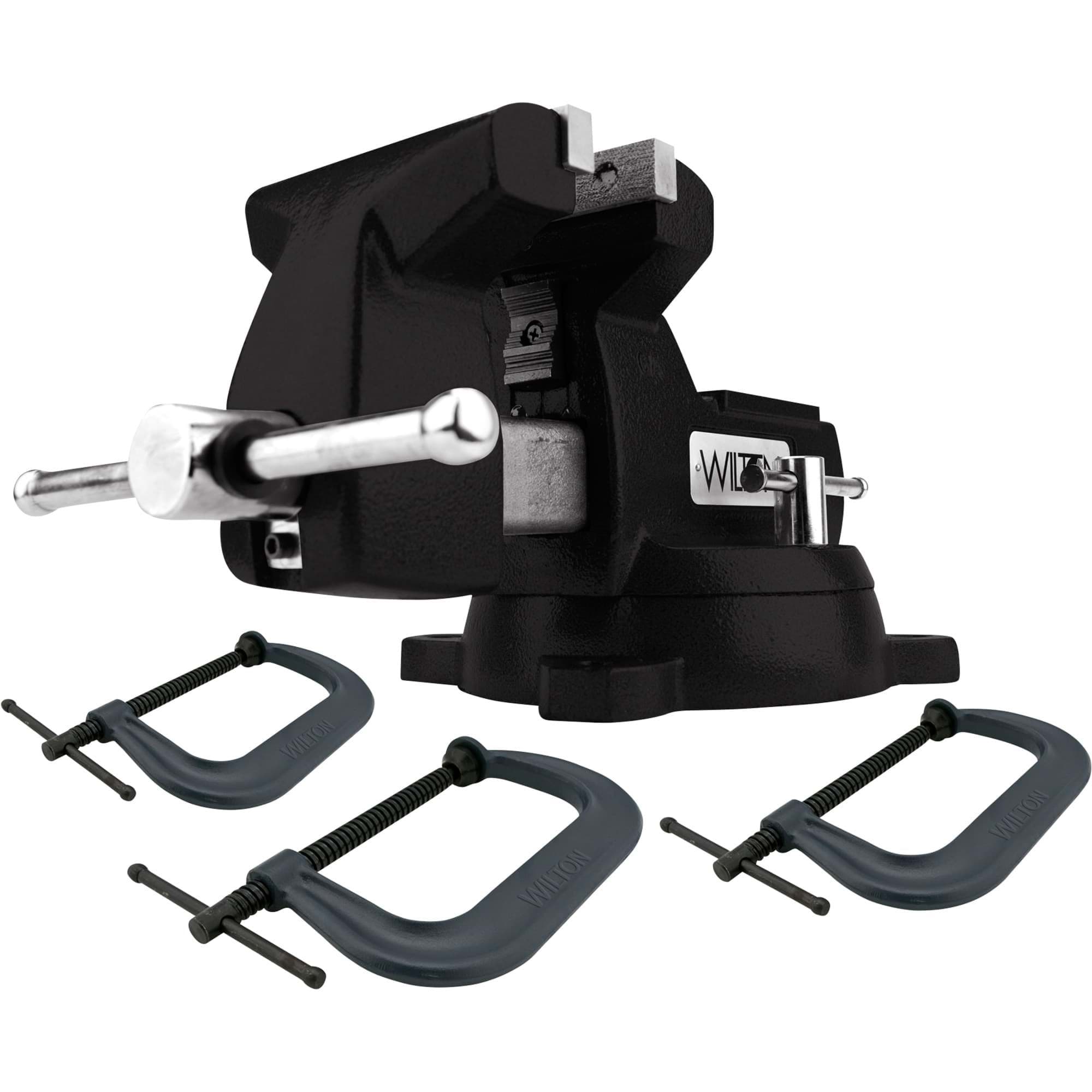 Picture of SE 746 Mechanics Vise and C-Clamp Kit