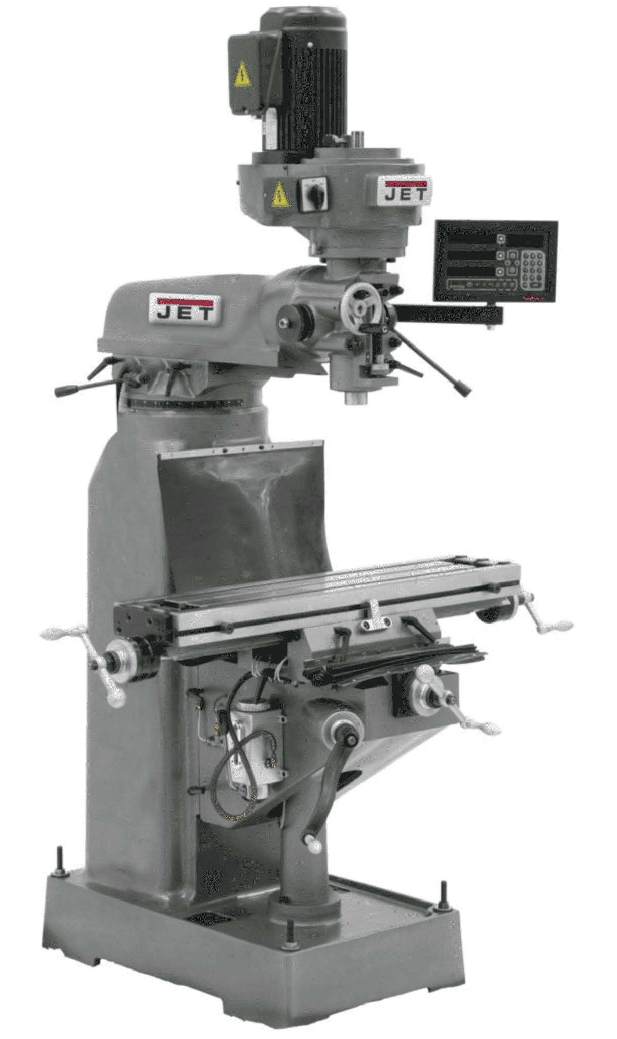 Picture of JVM-836-3 Mill with NEWALL DP700 DRO