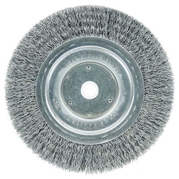 RopeSoapNDope. 6" Wolverine Medium Face Bench Grinder Wheel, .014