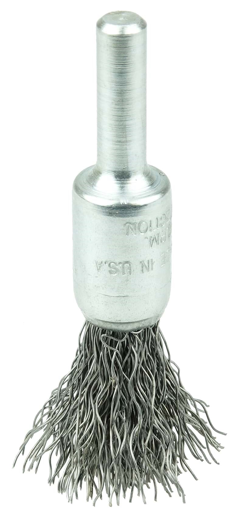 Picture of 3/8" Crimped Wire End Brush, .0118" Steel Fill