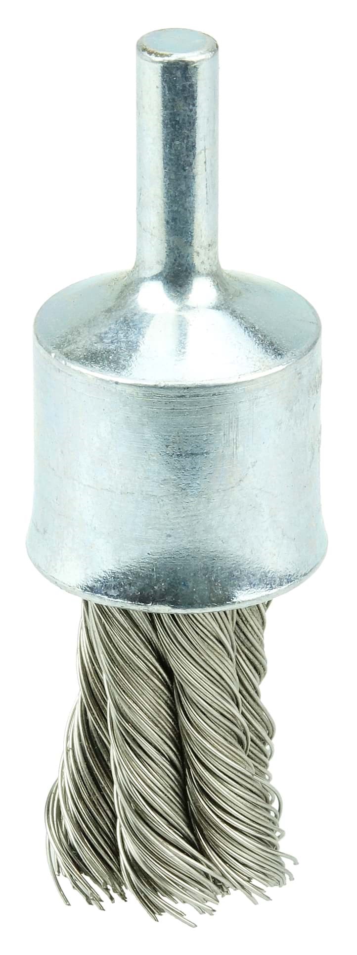 Picture of 1/2" Knot Wire End Brush, .014" Stainless Steel Fill