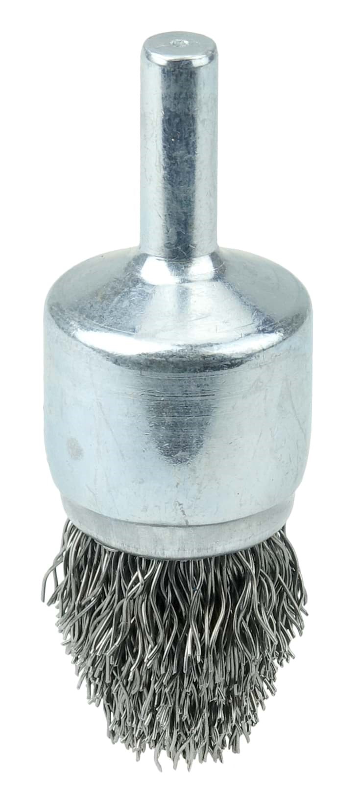 Picture of Controlled Flare Crimped Wire End Brush 3/4", .014" Steel Fill