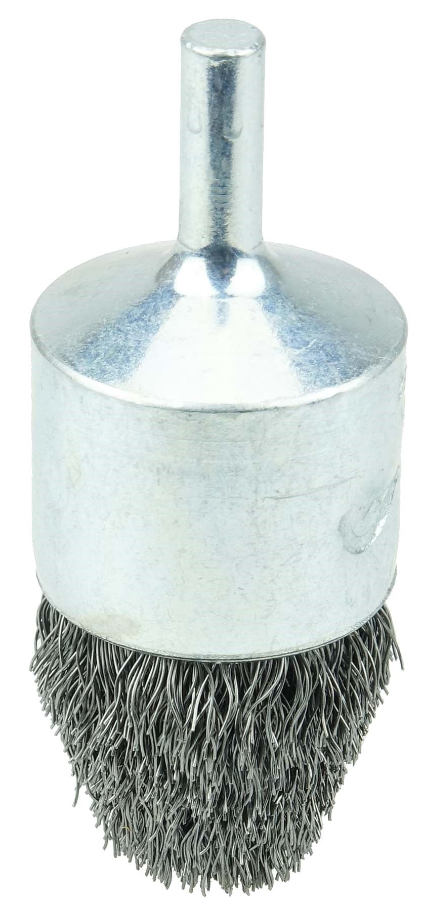 Picture of Controlled Flare Crimped Wire End Brush 1", .0104" Steel Fill