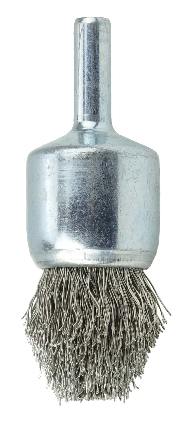 Picture of Controlled Flare Crimped Wire End Brush 3/4", .0104" Stainless Steel Fill