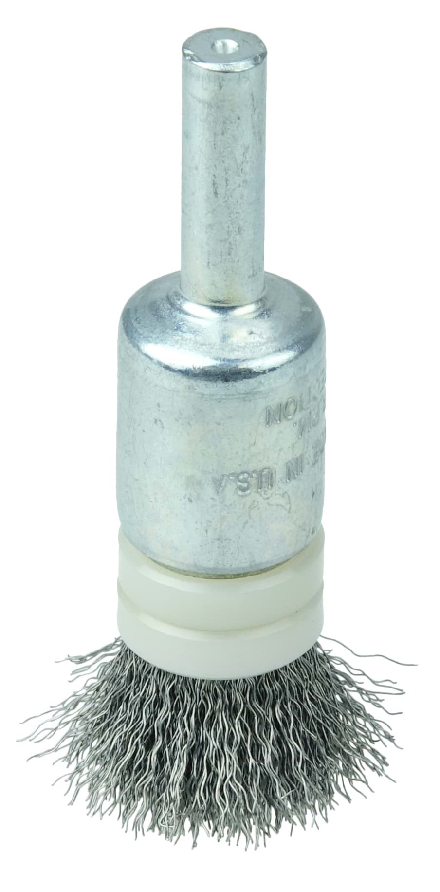 Picture of 1/2" Banded Crimped Wire End Brush, .0104" Steel Fill