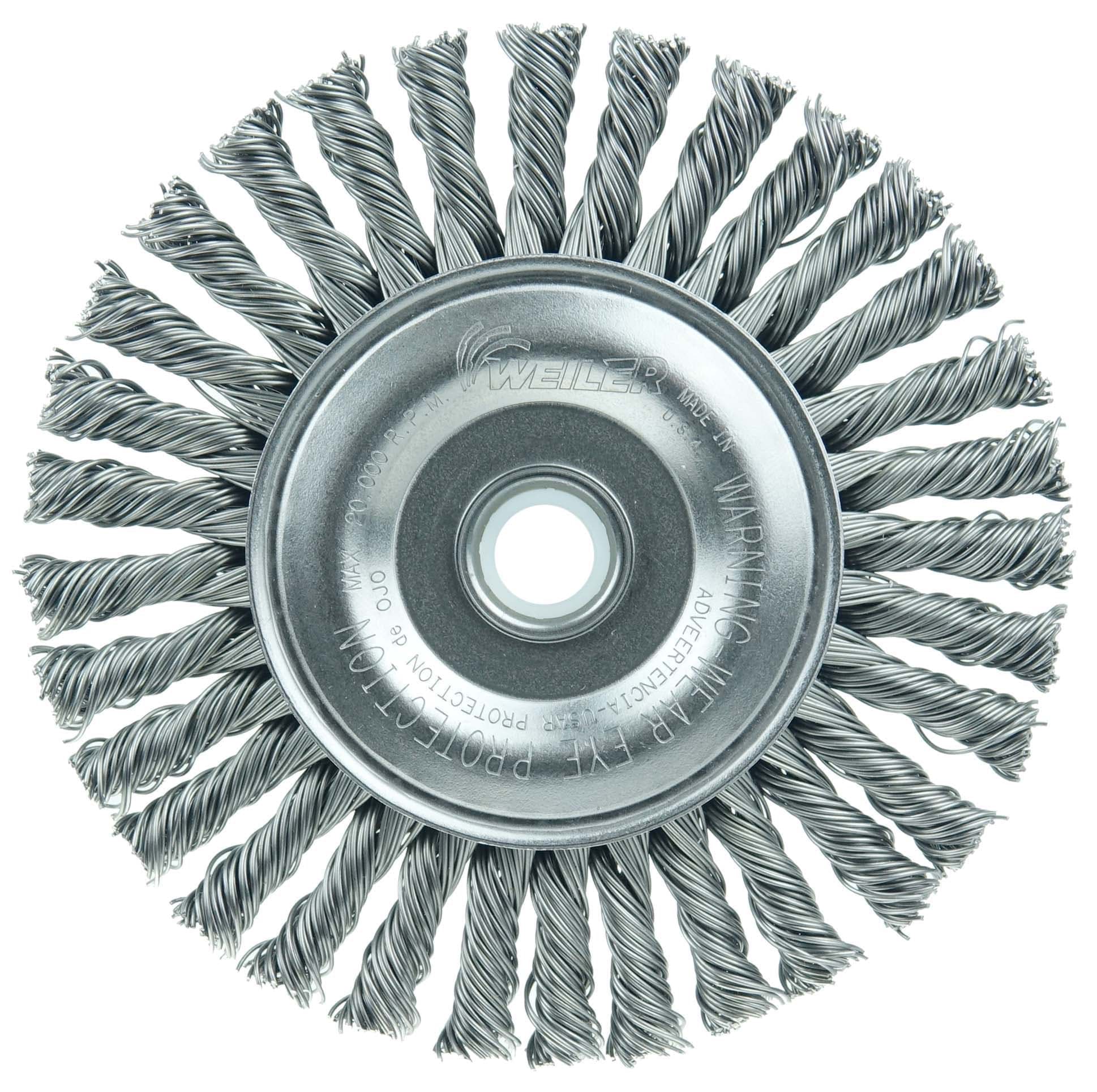 Picture of Mini Roughneck 4" Stringer Bead Wheel, .020" Steel Fill, 1/2"-3/8" Arbor Hole