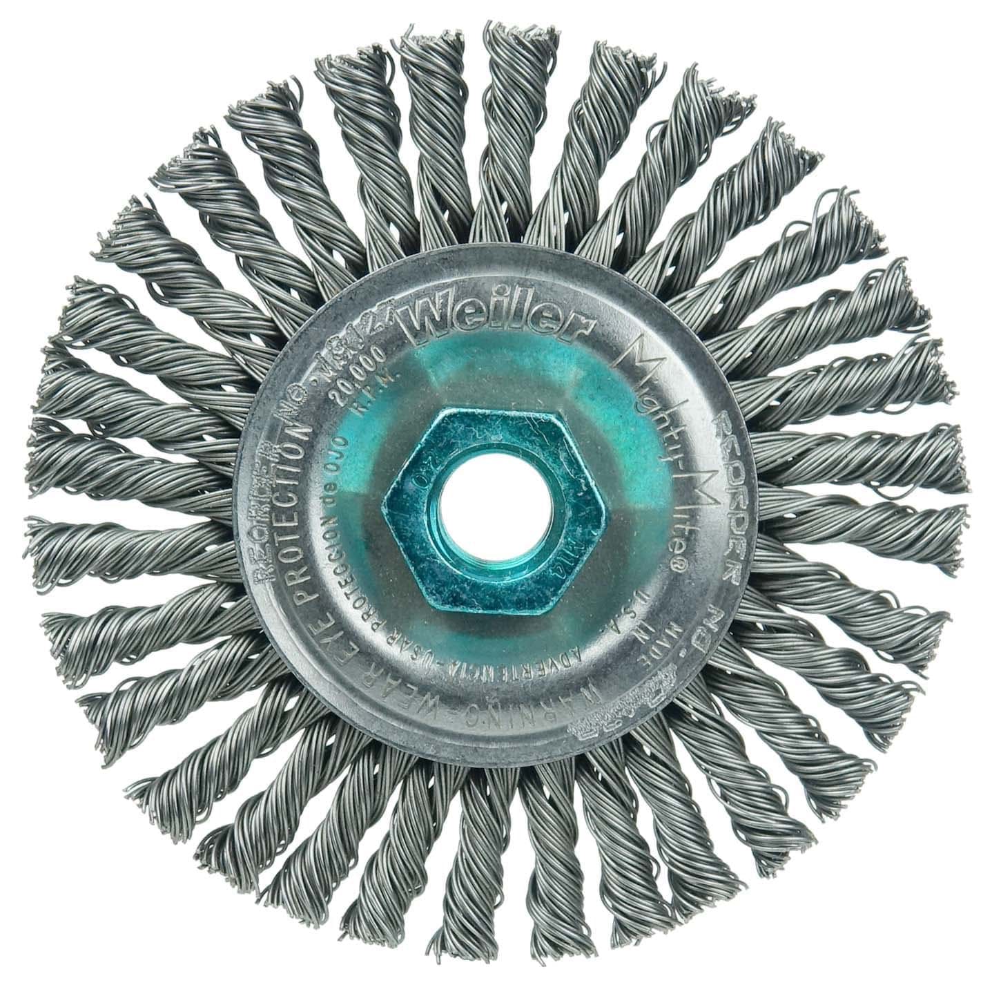 Picture of Mini Roughneck 4" Stringer Bead Wheel, .020" Steel Fill, M14x2.0 Nut
