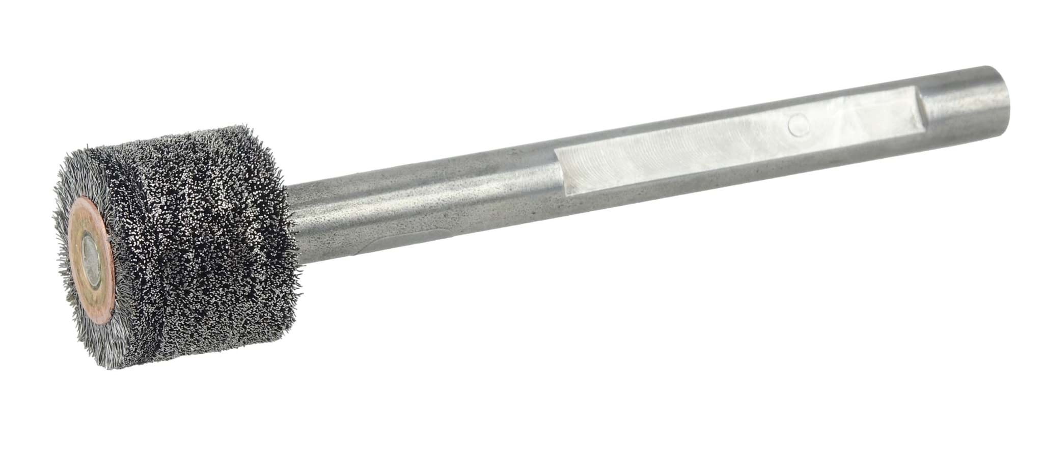 Picture of Bore-Rx 7/8"Dia. Internal Brush Deburring Tool, .006" Crimped Steel Wire Fill, 3/8" Stem